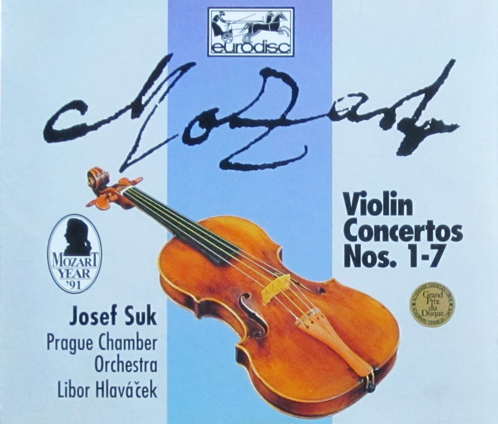 Concertos pour violon Nos 1 à 7 0035626925529
