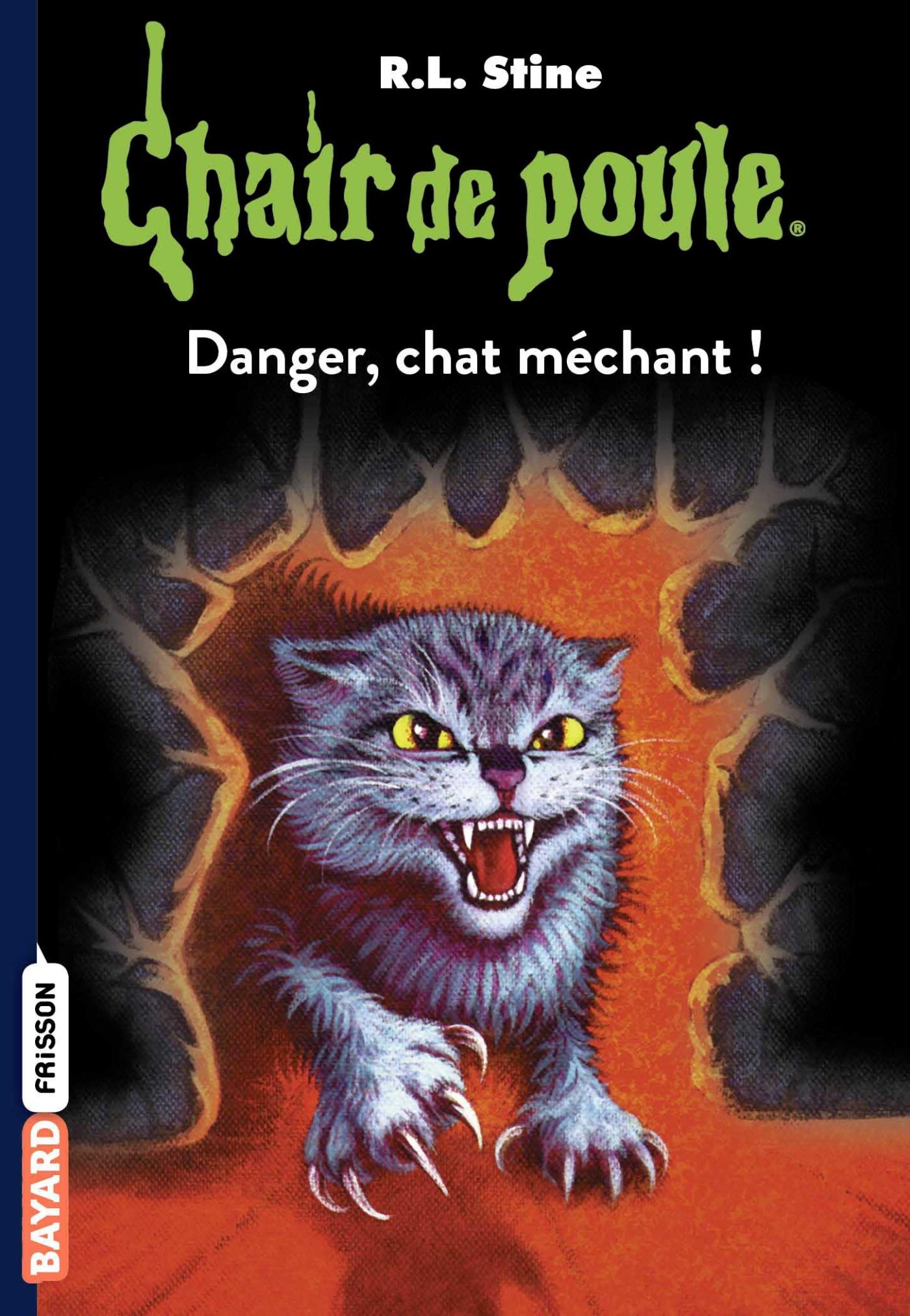 Chair de poule , Tome 45: Danger, chat méchant ! 9782747033084