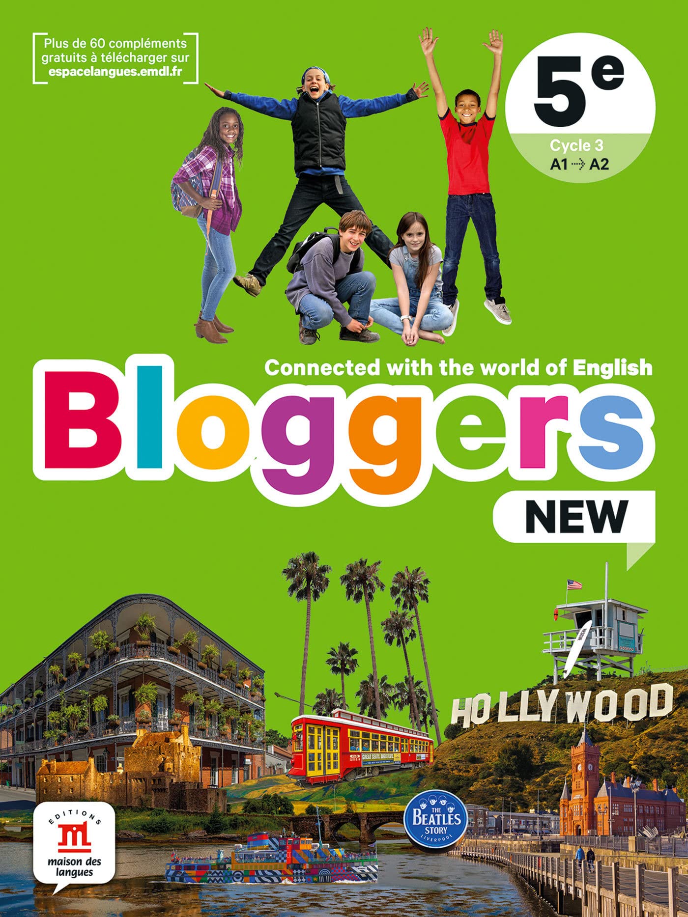 Bloggers NEW 5e - Livre élève: Connected with the world of English 9782356856852