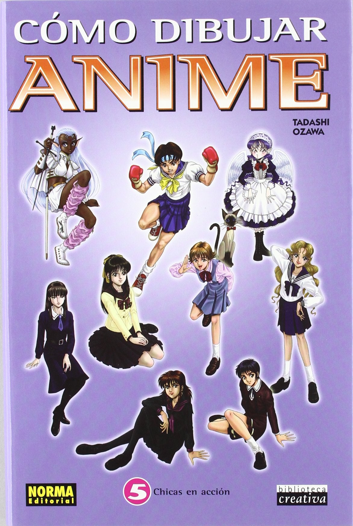 Como dibujar Anime 5: chicas en accion / Girls in Action: Chicas En Accion 9788496325326