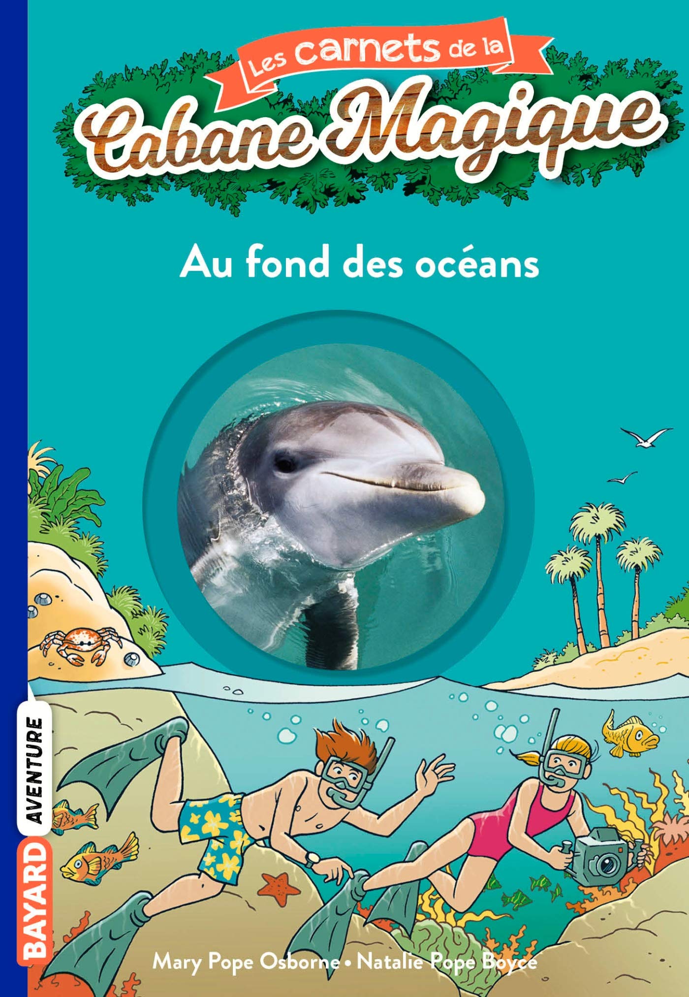 Les carnets de la cabane magique, Tome 10: Au fond des océans 9782747034425