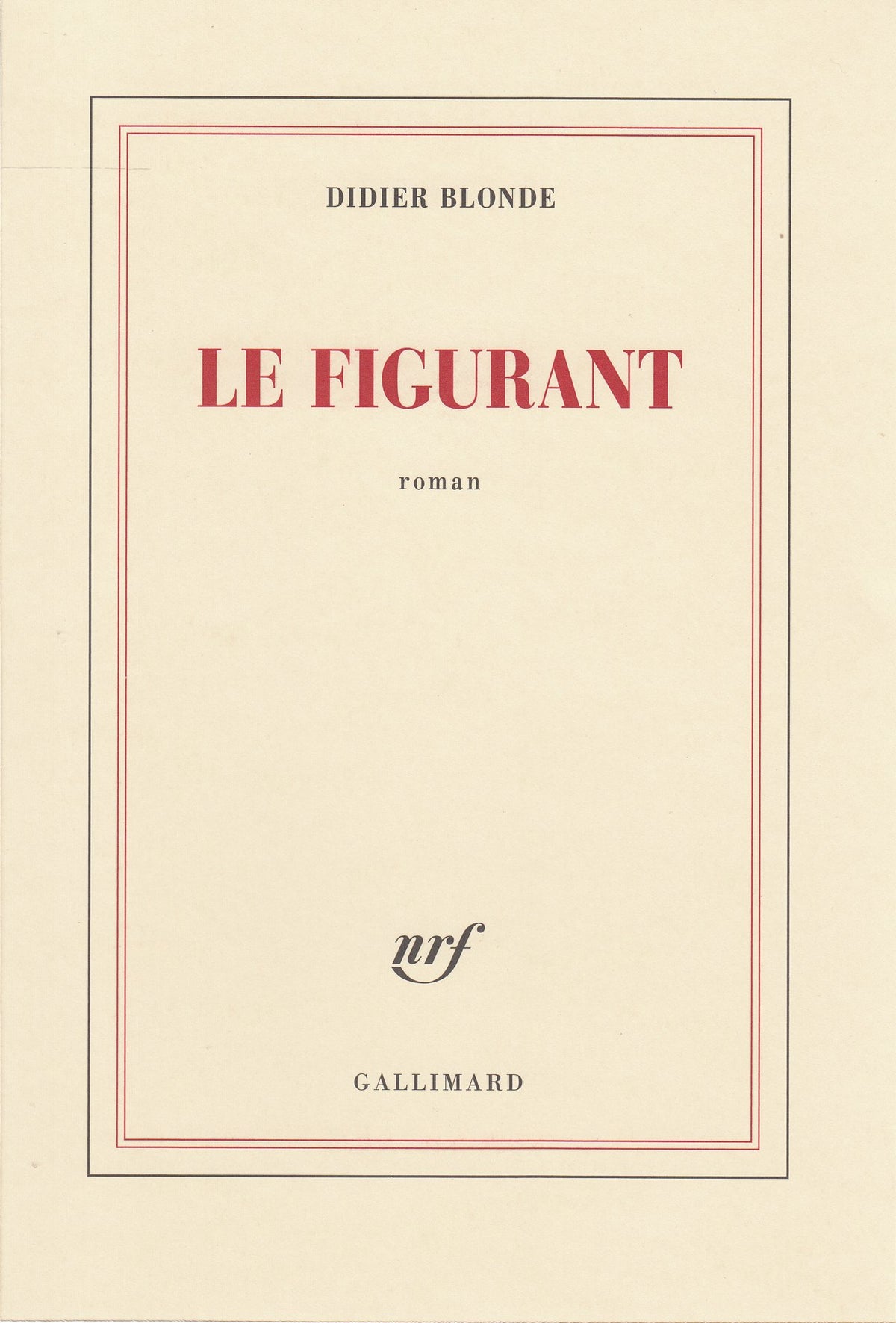 Le figurant 9782072738449