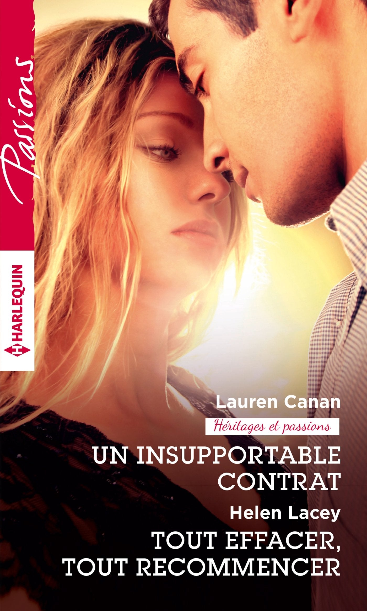 Un insupportable contrat ; Tout effacer, tout recommencer 9782280343404