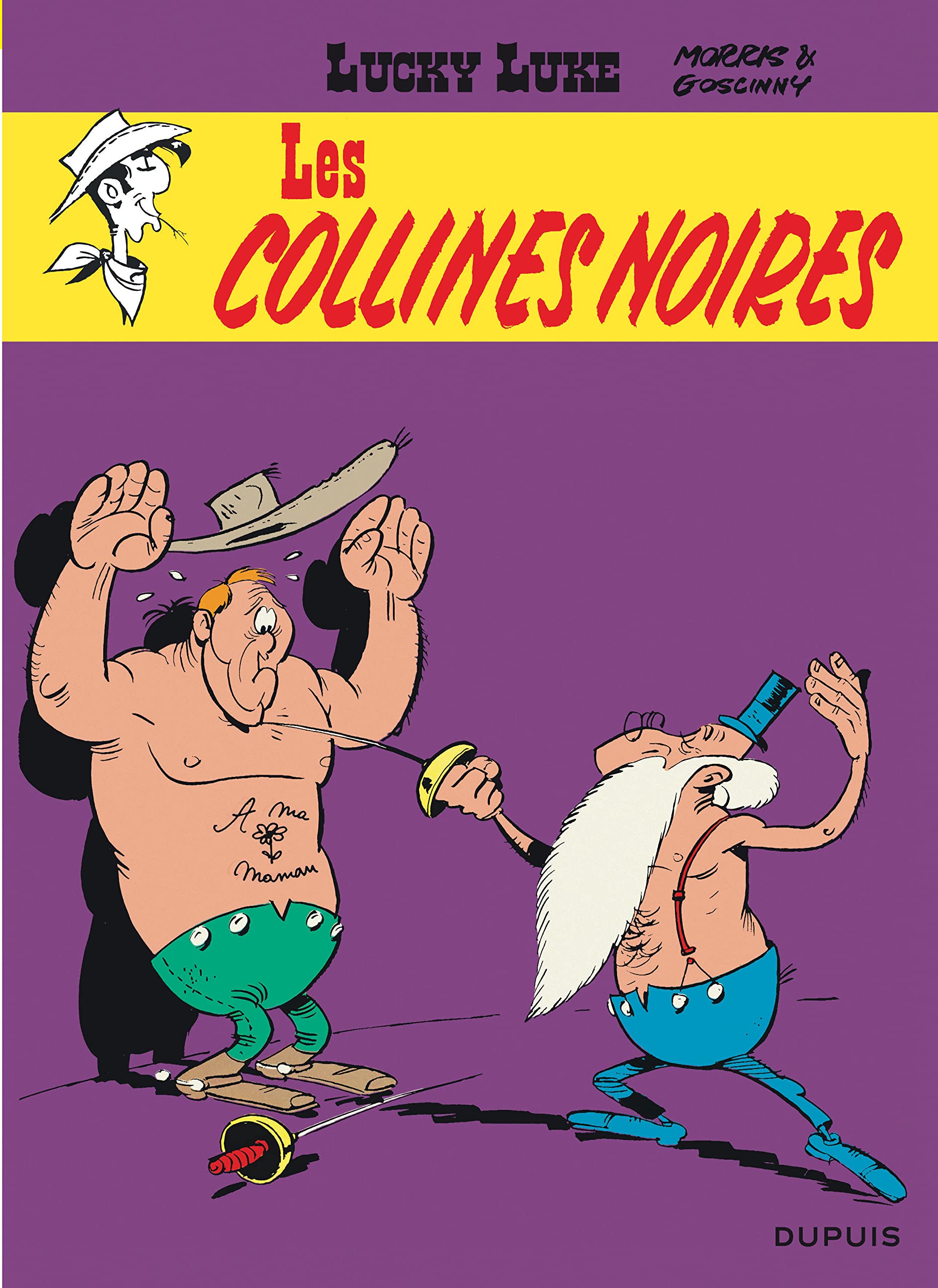 Lucky Luke, tome 21 : Les Collines noires 9782800114613