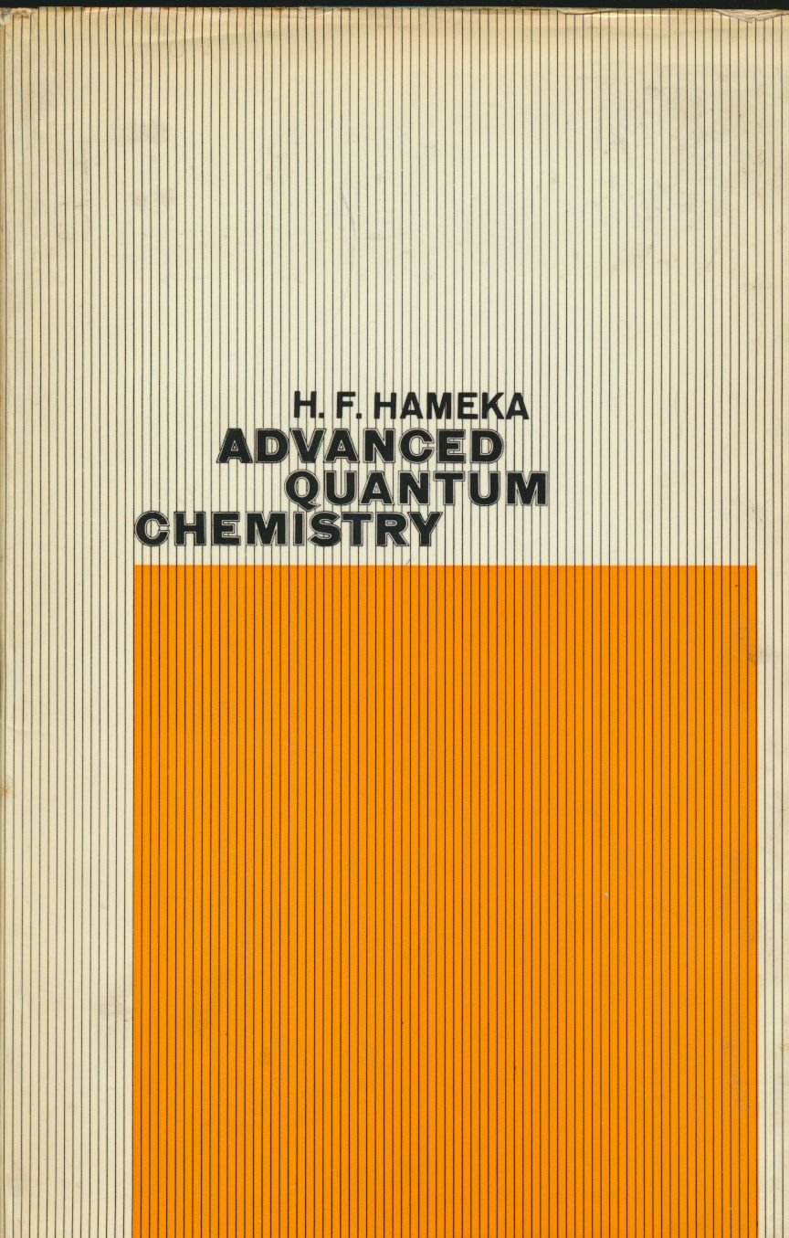 Advanced Quantum Chemistry 9780201027785