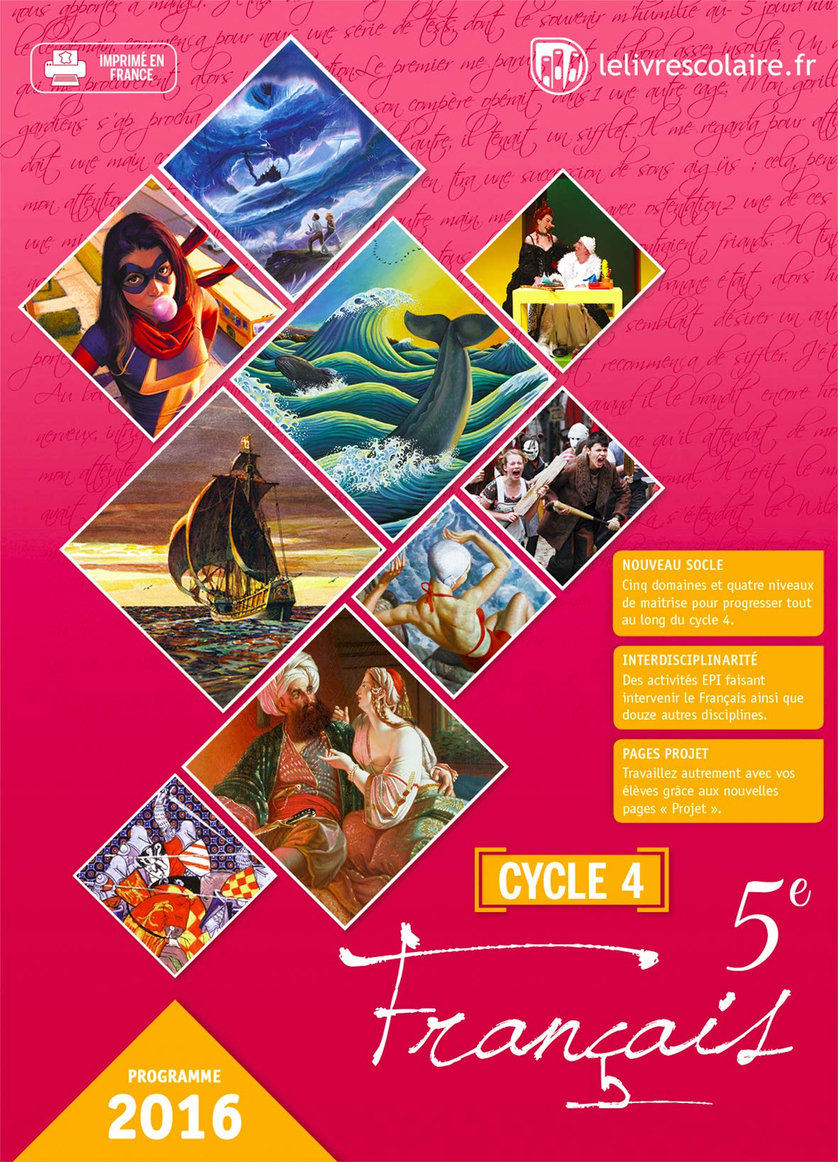 Français 5e : Manuel élève 9791090910157