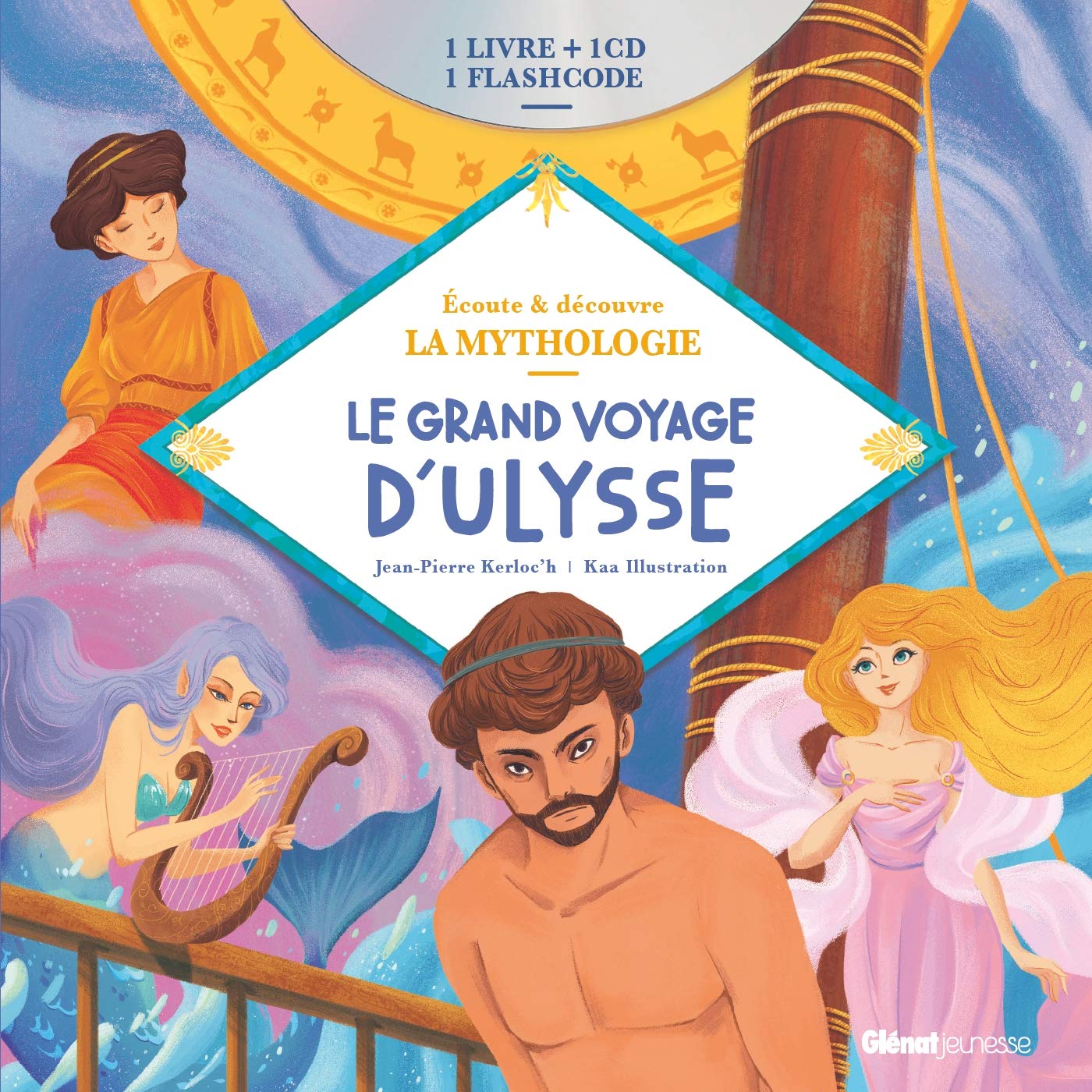 Livre CD La Mythologie - Le grand voyage d'Ulysse 9782344037478