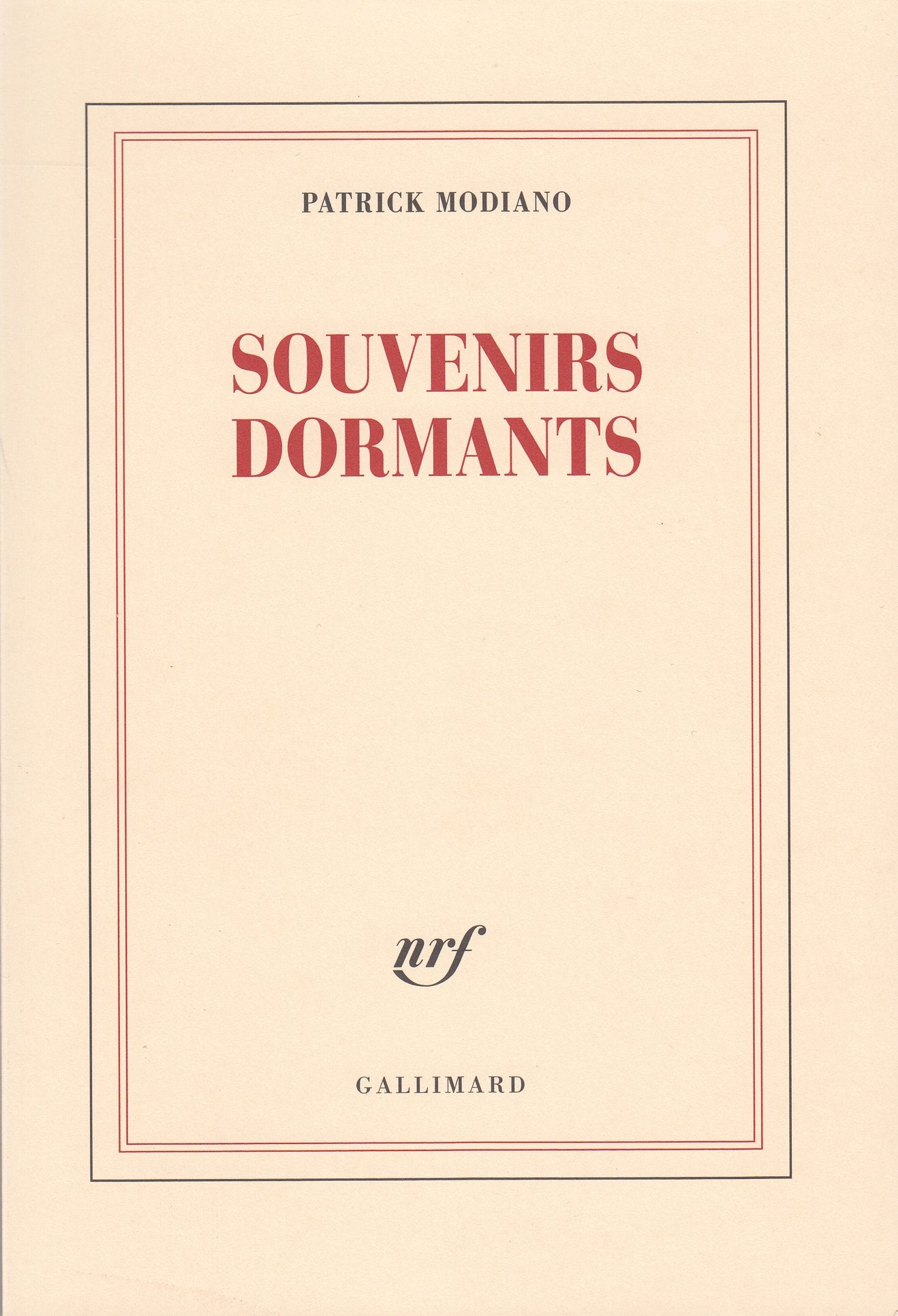 Souvenirs dormants 9782072746314