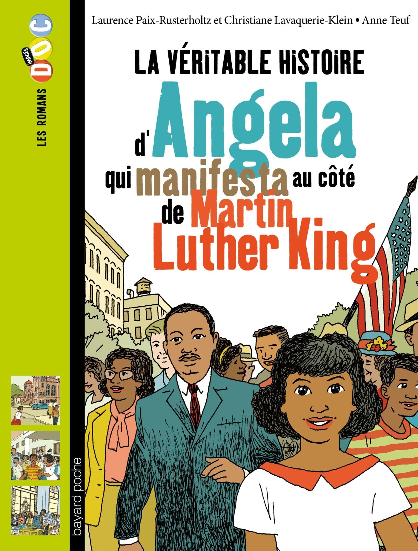 La véritable histoire d'Angela, qui manifesta au côté de Martin Luther King 9782747066112