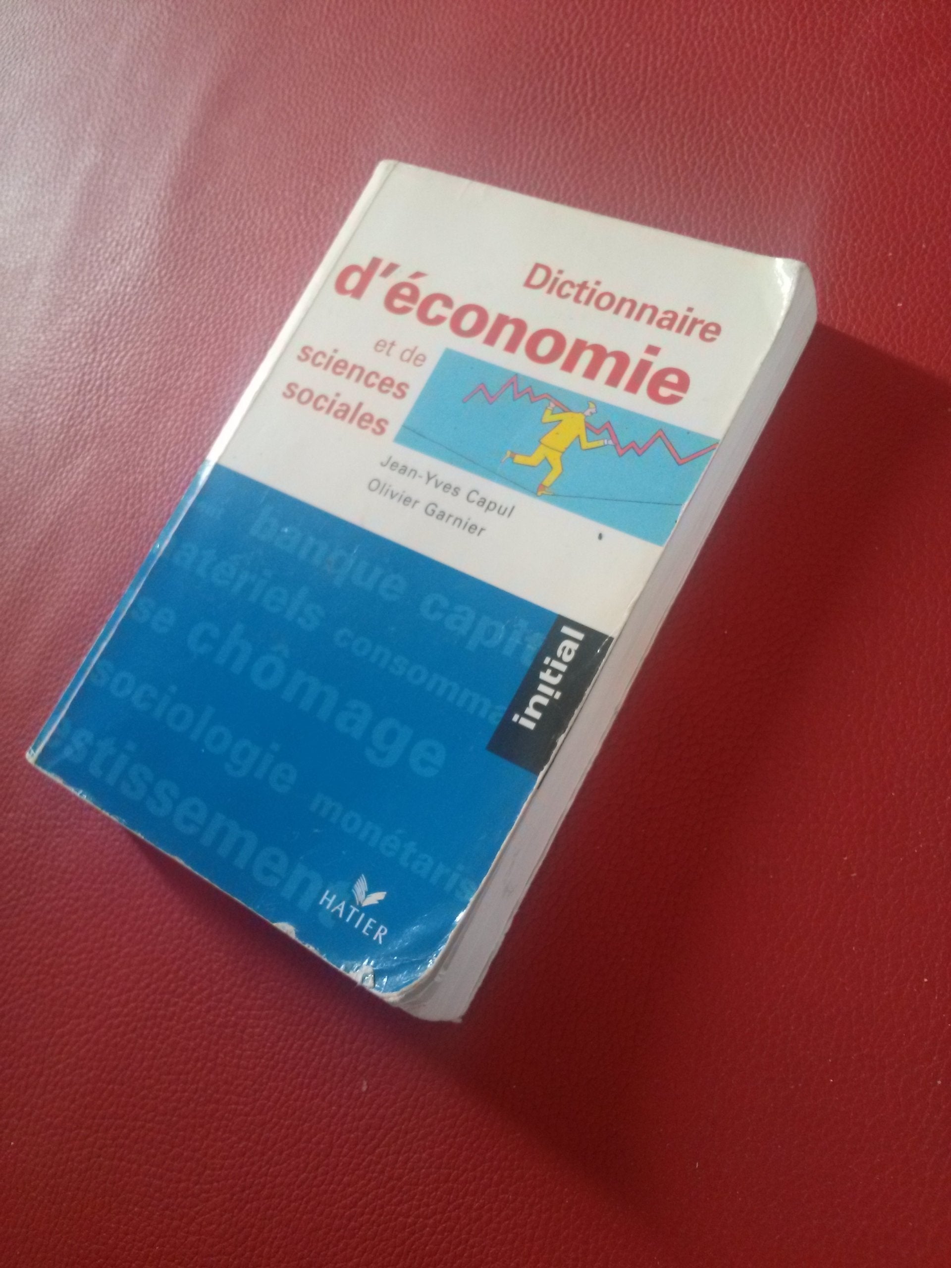 Dictionnaire d'économie et de sciences sociales 9782218054570
