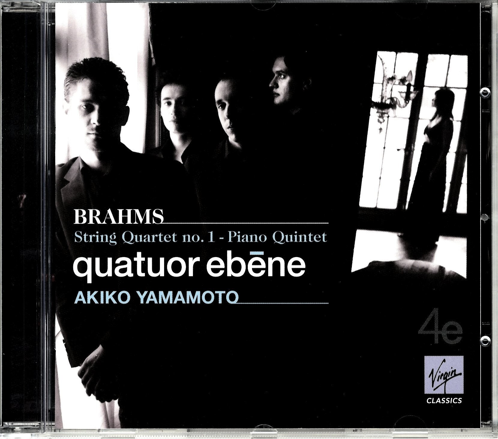 Brahms : Quatuor à cordes n° 1 - Quintette avec piano 5099921662225