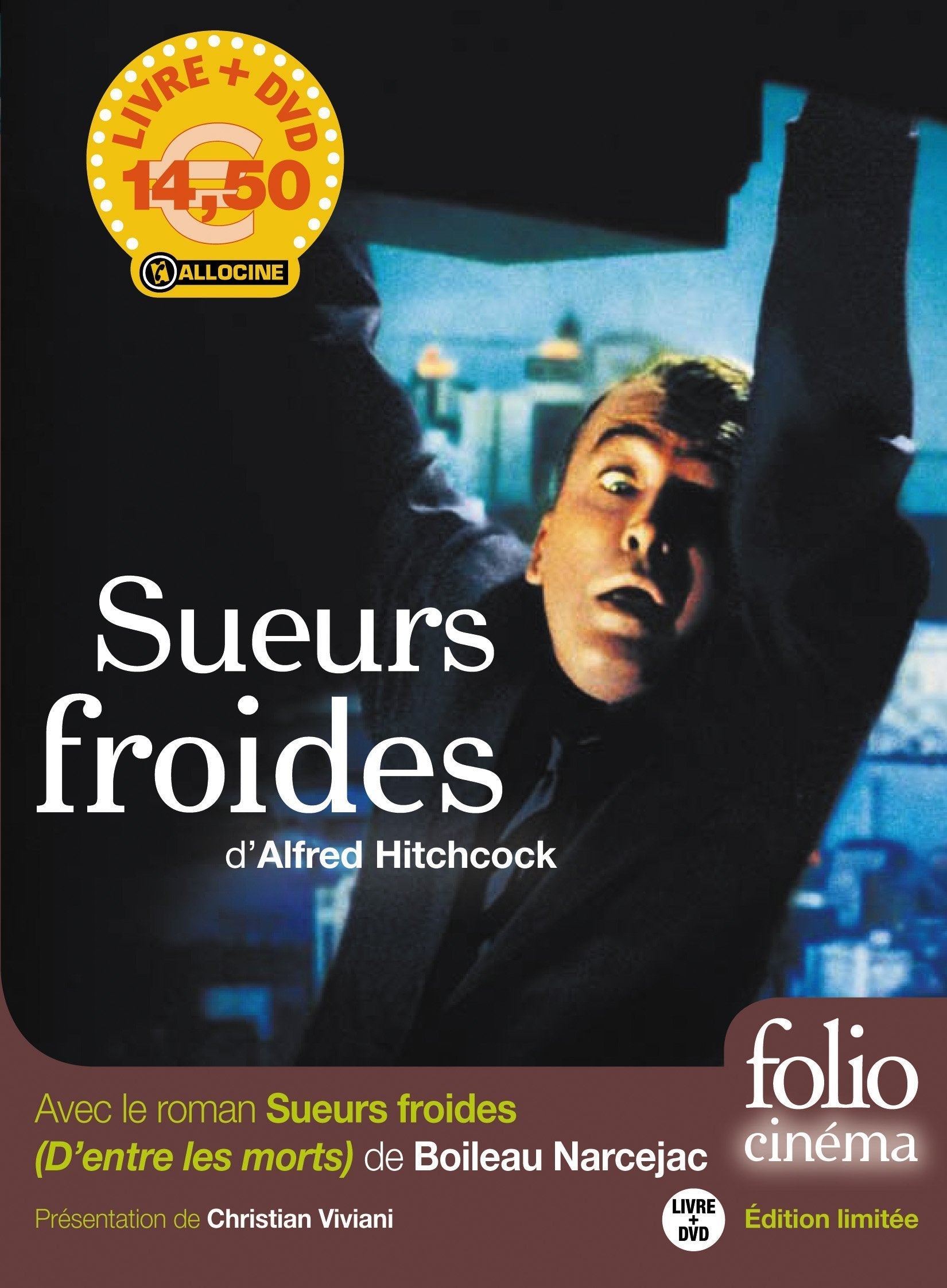 Sueurs froides - Edition limitée ( poche + DVD du film) 9782070319305