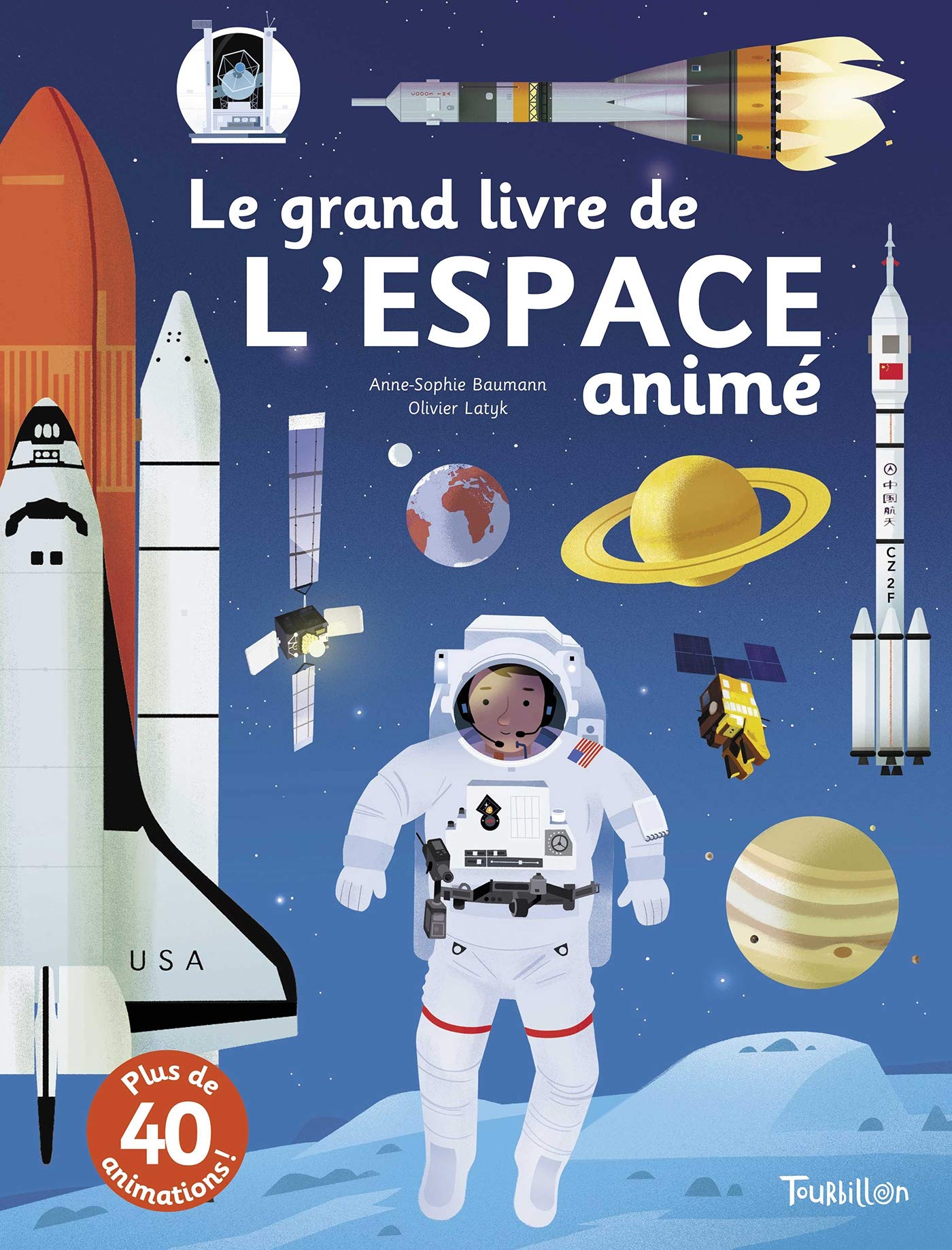 Le grand livre de l'Espace animé 9791027601462