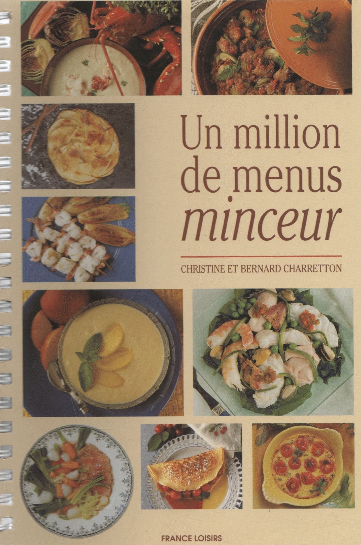 Un million de menus de minceur 9782744103780