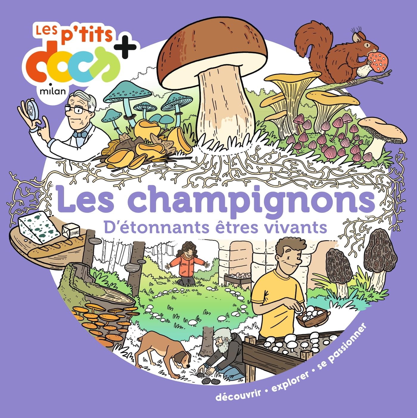 Les champignons: D'étonnants êtres vivants 9782408048242
