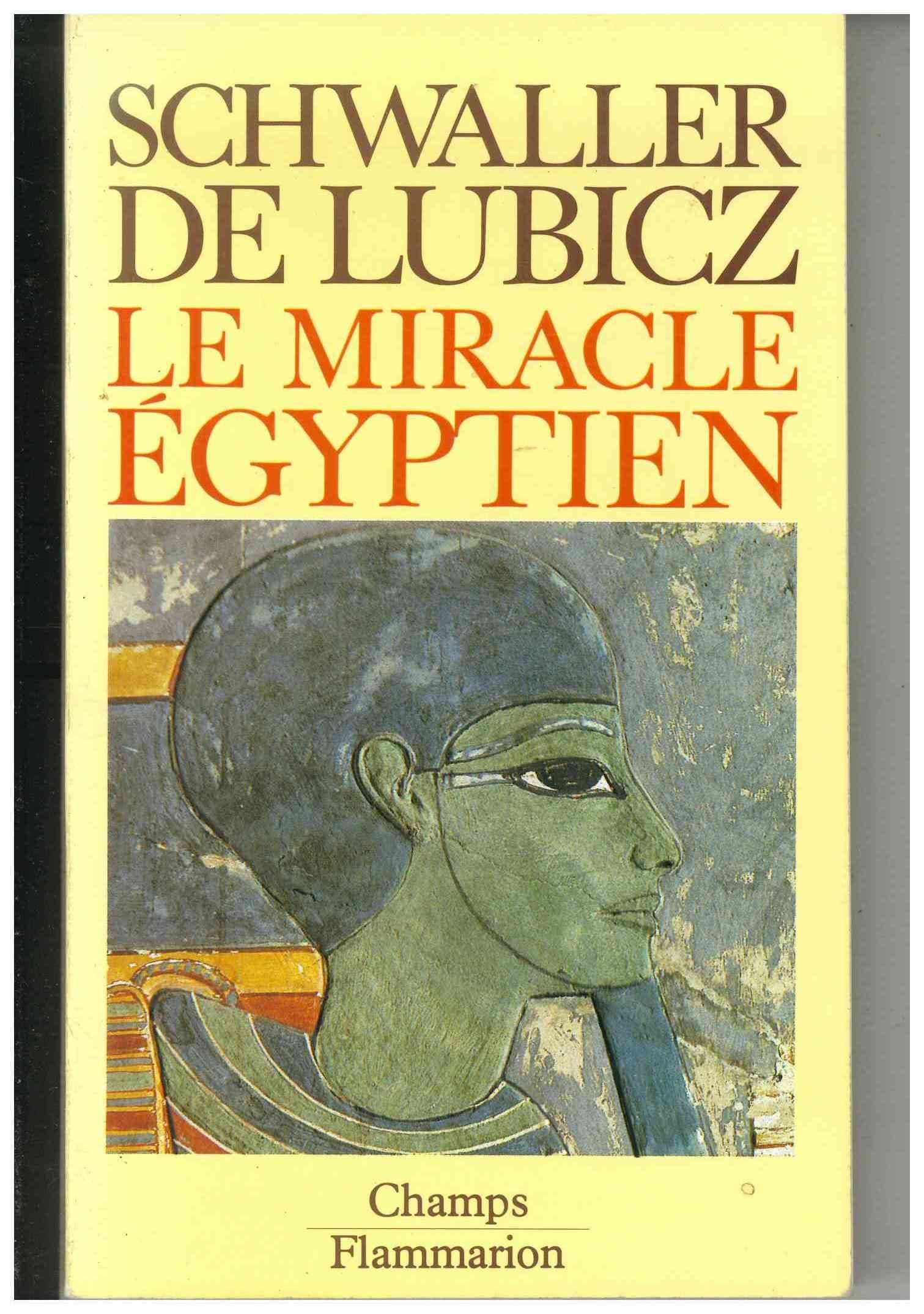 Le Miracle égyptien 9782080810311