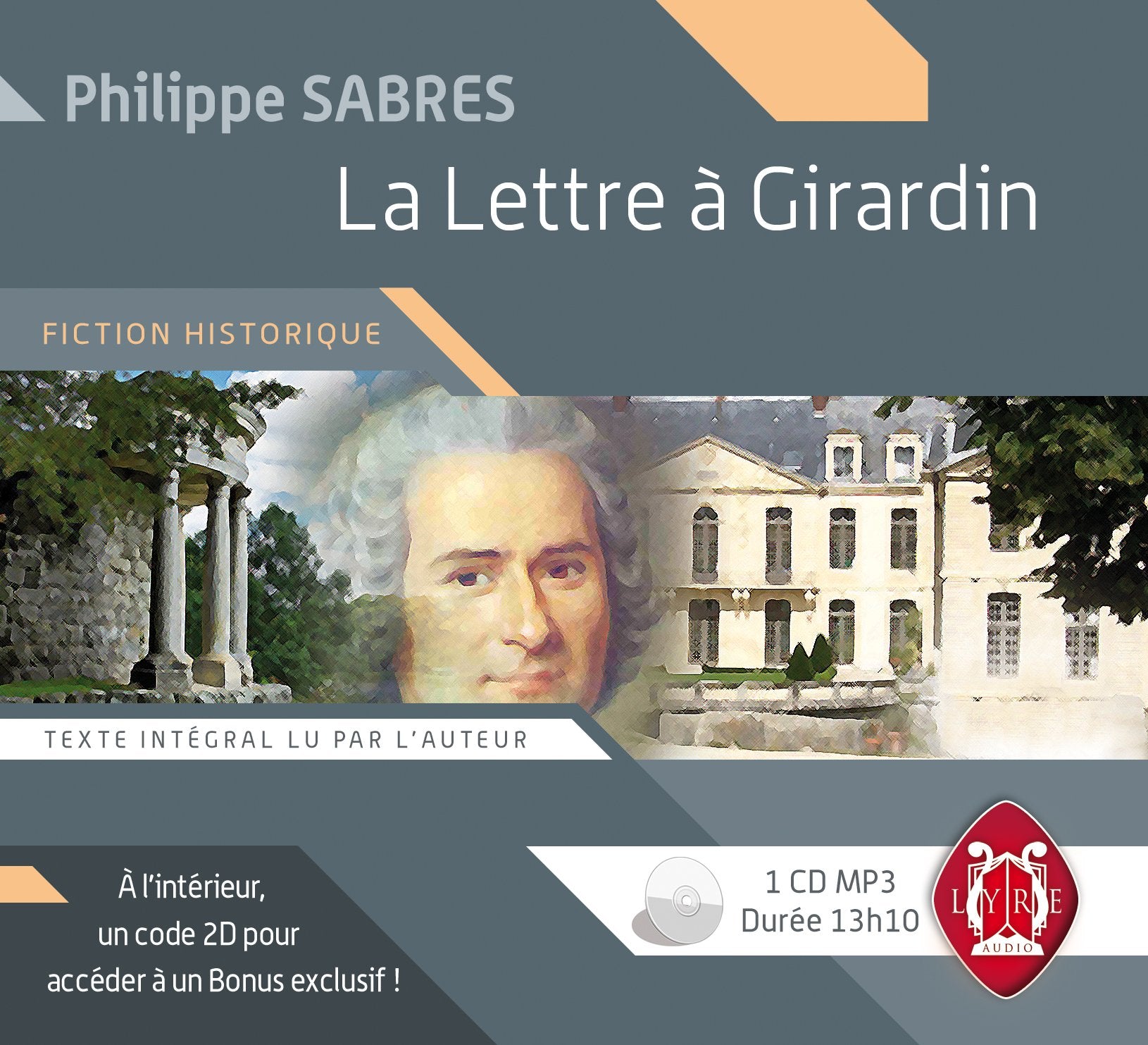 La lettre à Girardin (1 Cd MP3/13h10) 9782356452023