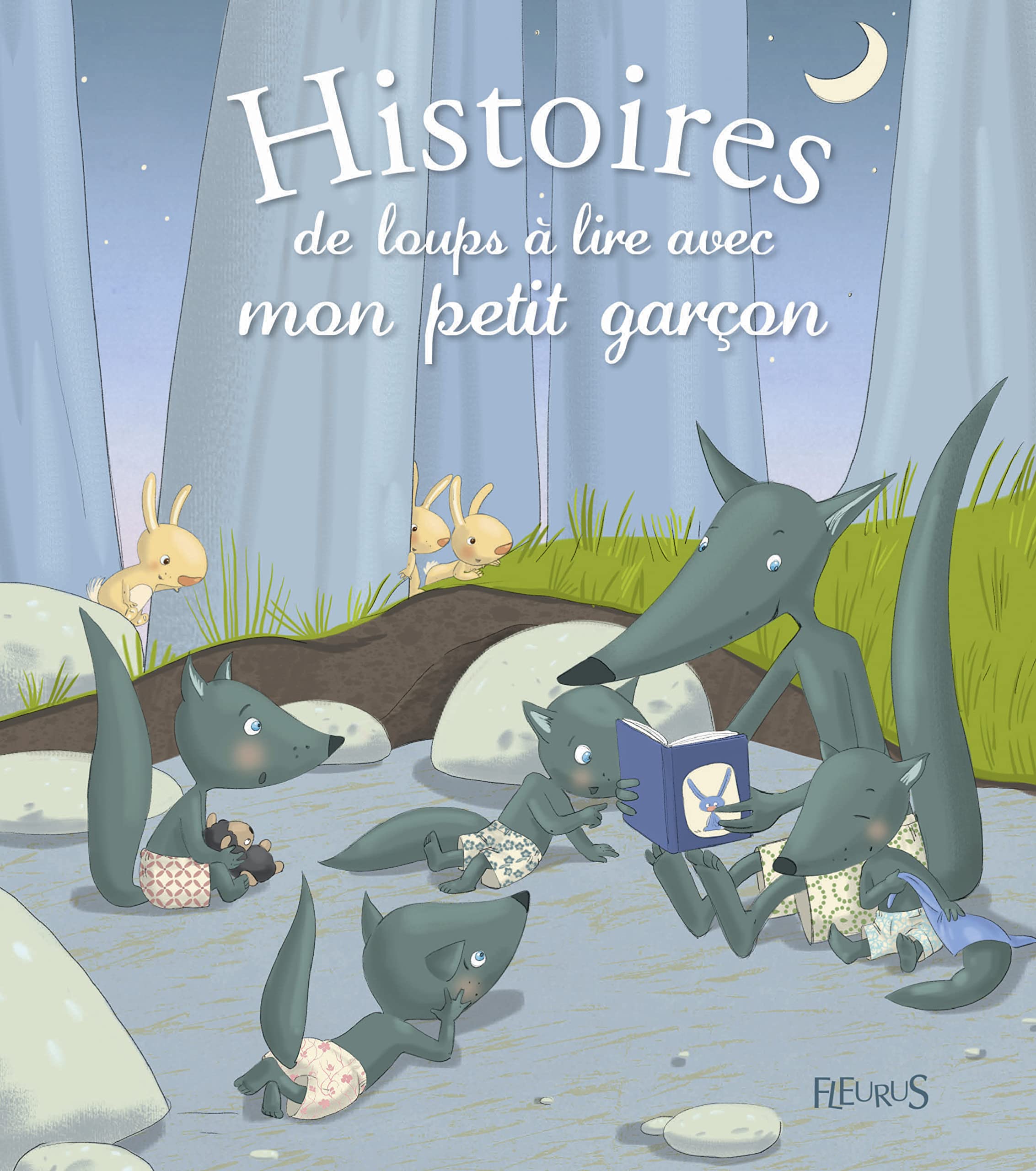 Histoires de loups à lire avec mon petit garçon 9782215125198