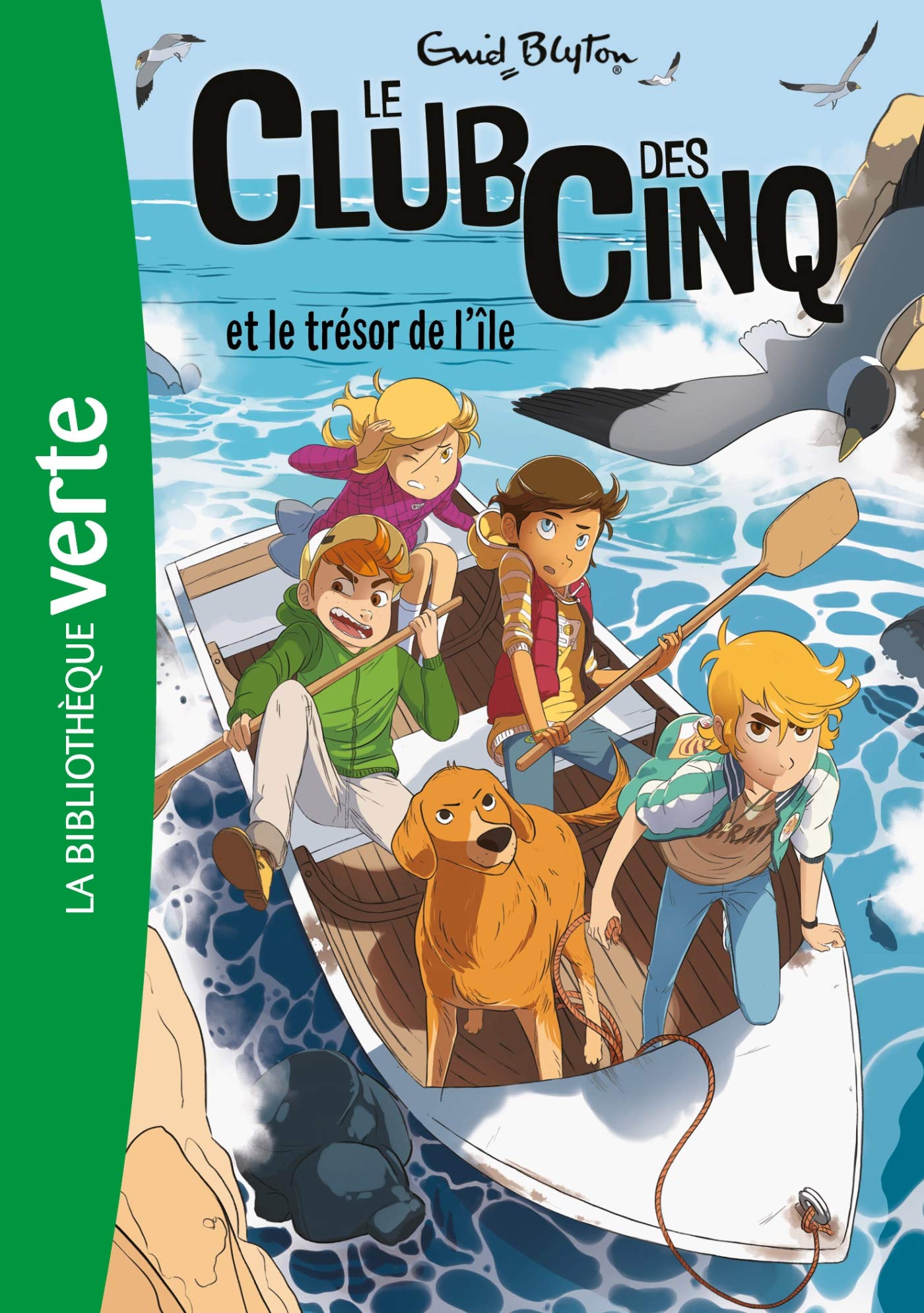 Le Club des Cinq 01 NED - Le Club des Cinq et le trésor de l'île 9782017072126