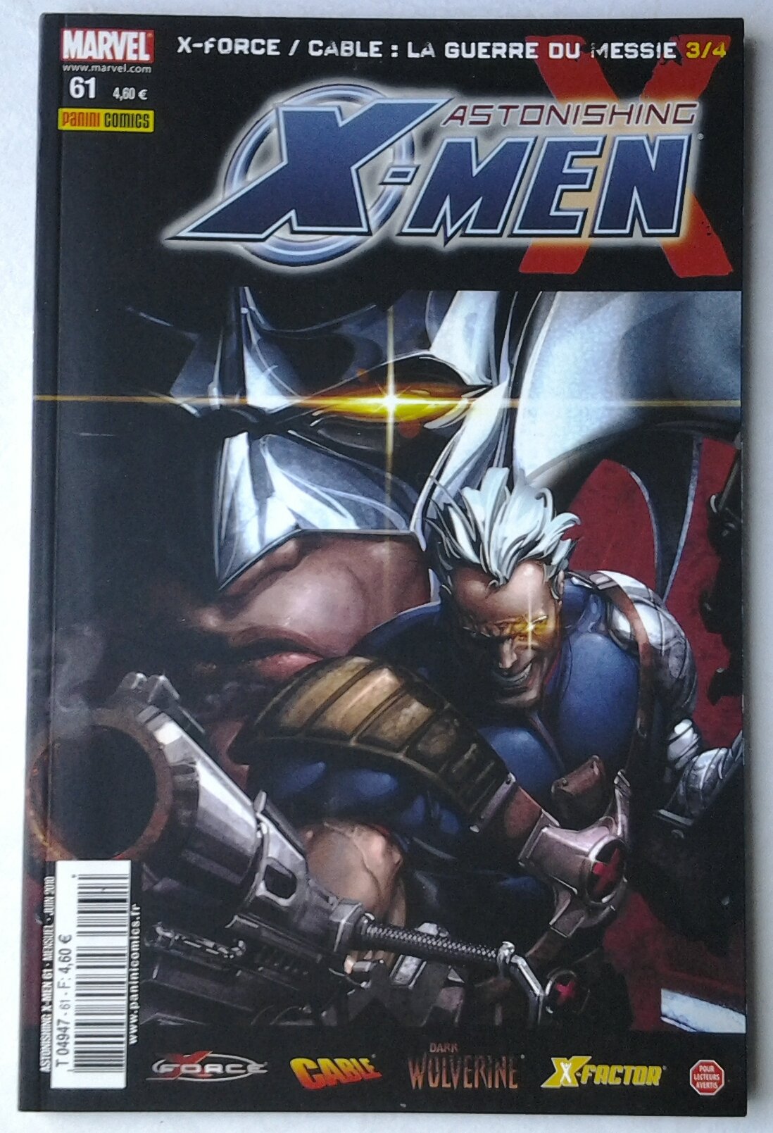 Astonishing x-men 61 9782809415568