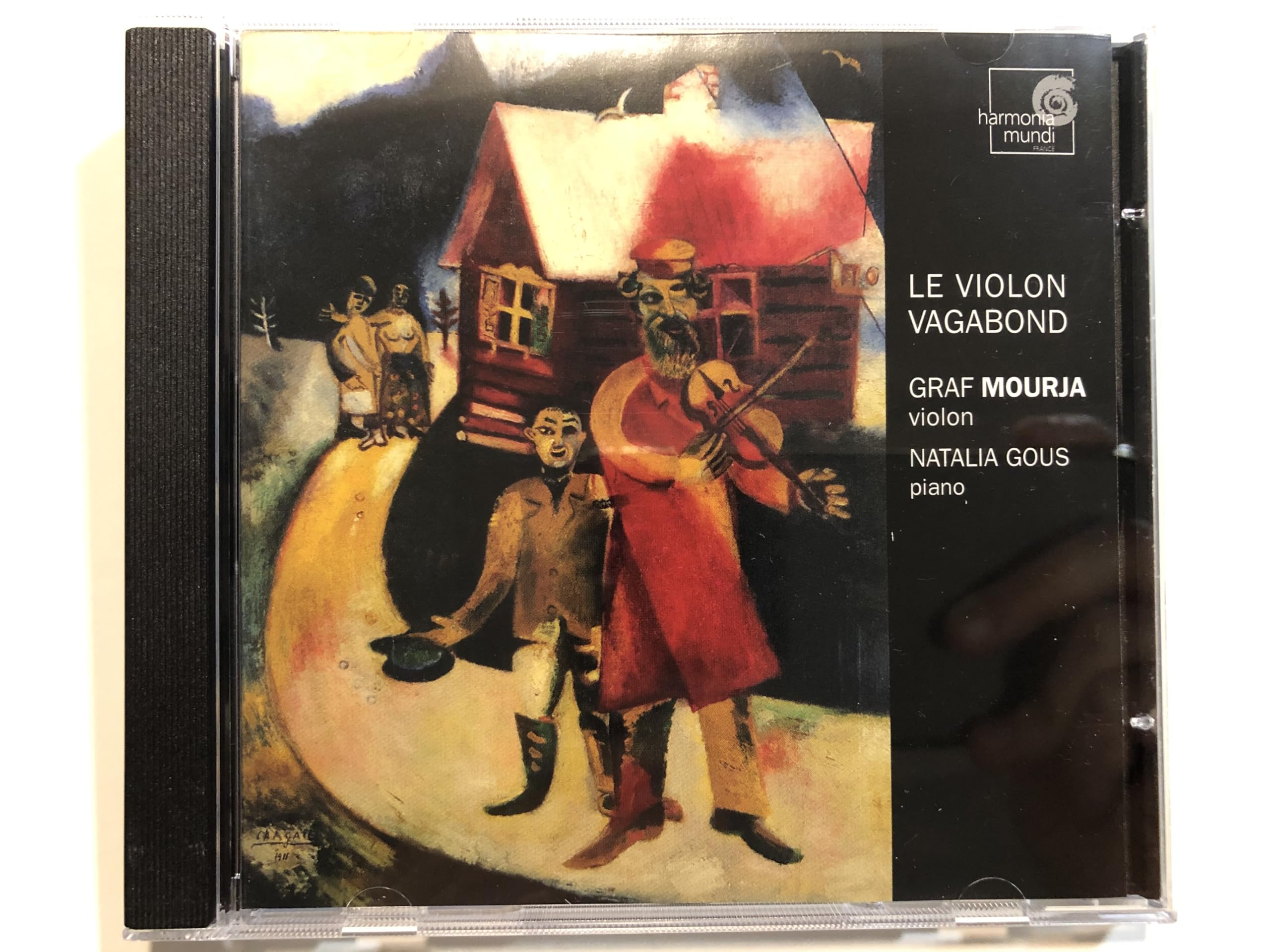 Le violon vagabond (Bartok, Chedrin, Frolov, Krein, Kroll, Paganini, Sarasate, Tchaïkovski...) 0794881734924