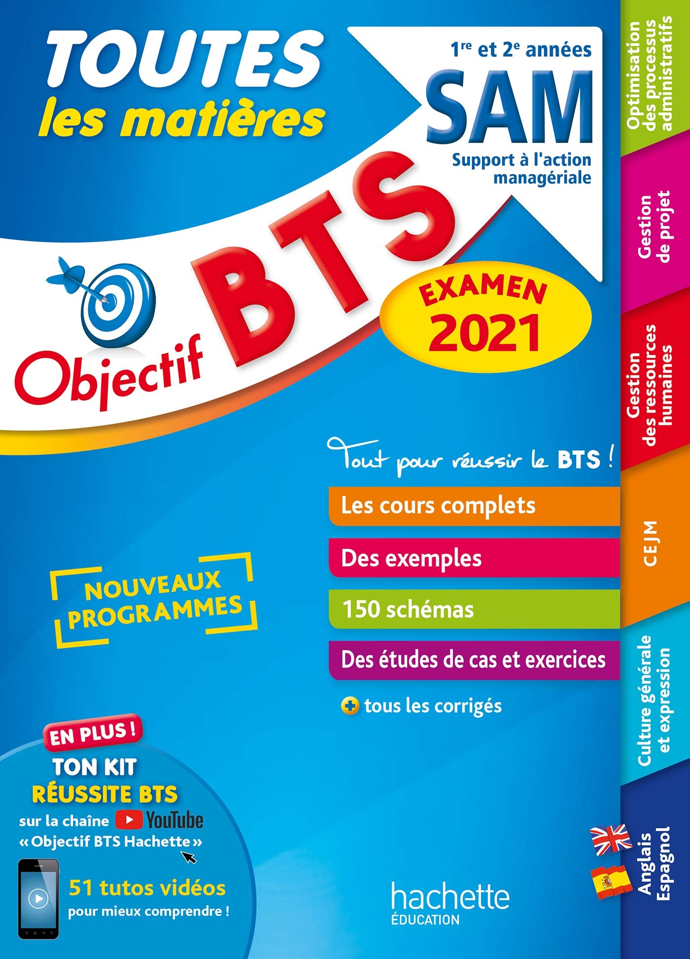 Objectif BTS SAM - Toutes les matières 9782017119579