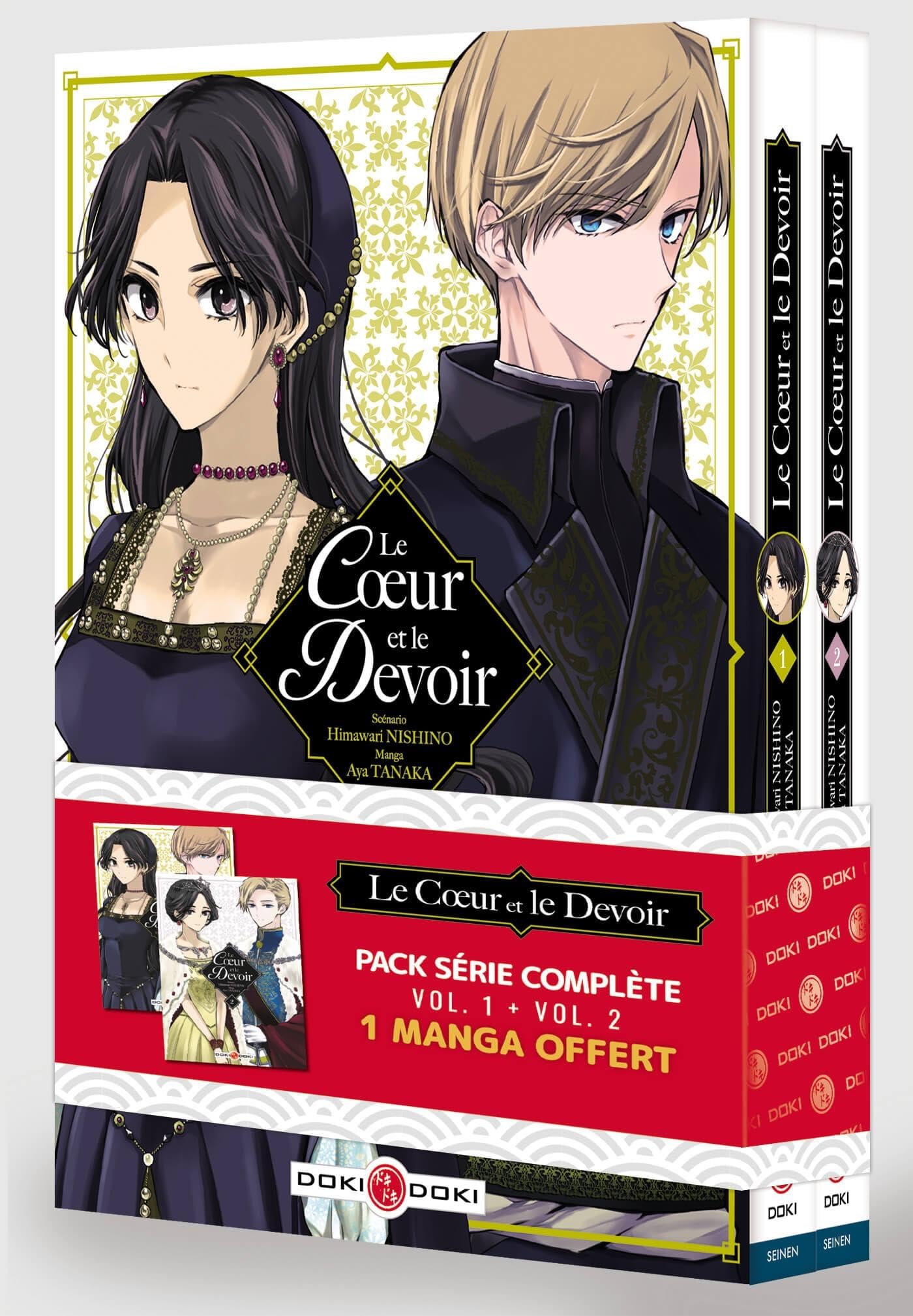 Le Coeur et le Devoir - pack vol.01 et vol.02 - édition limitée 9791041113248