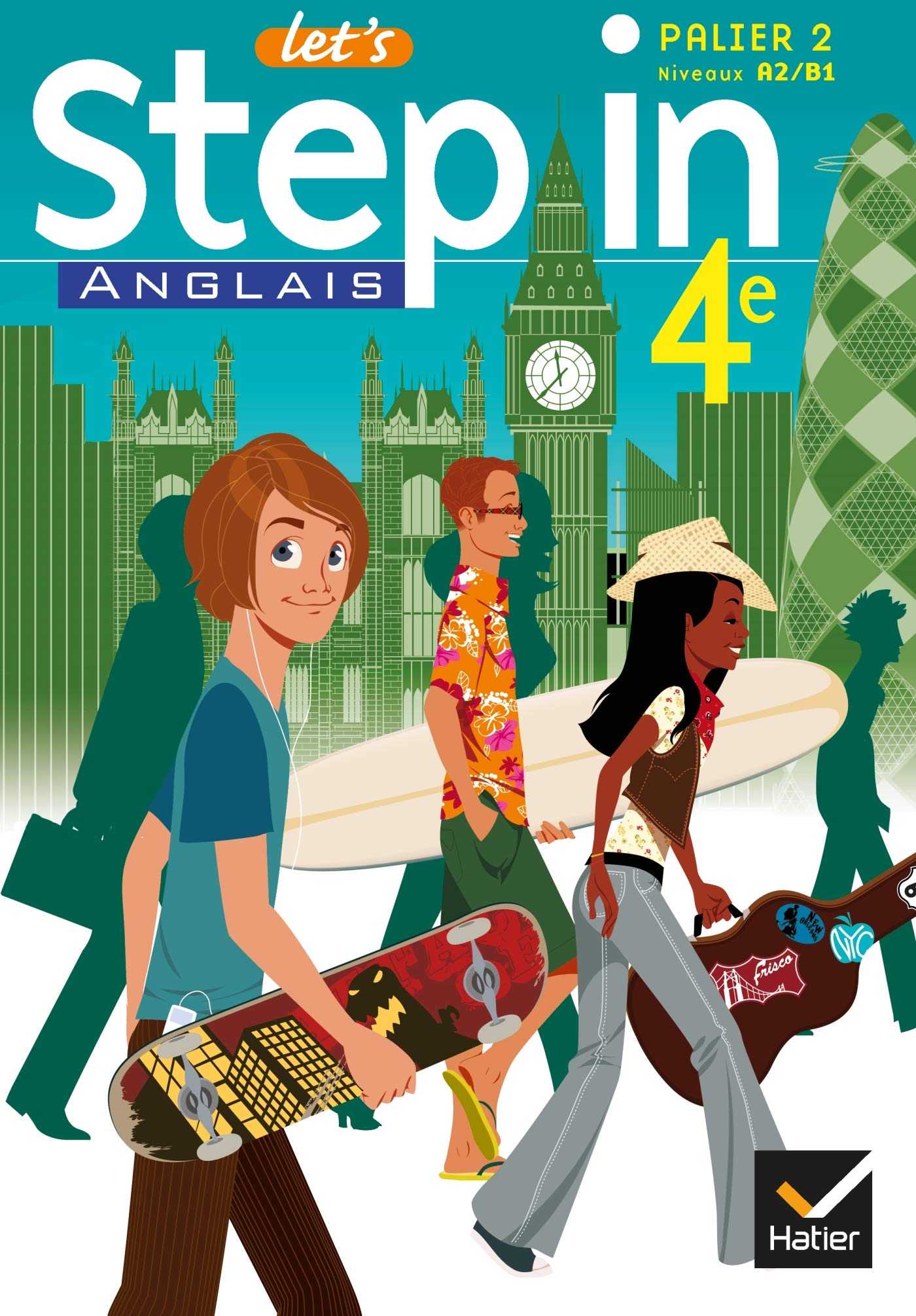 Let's Step in Anglais 4e (manuel de l'élève + 1CD audio) 9782218930614