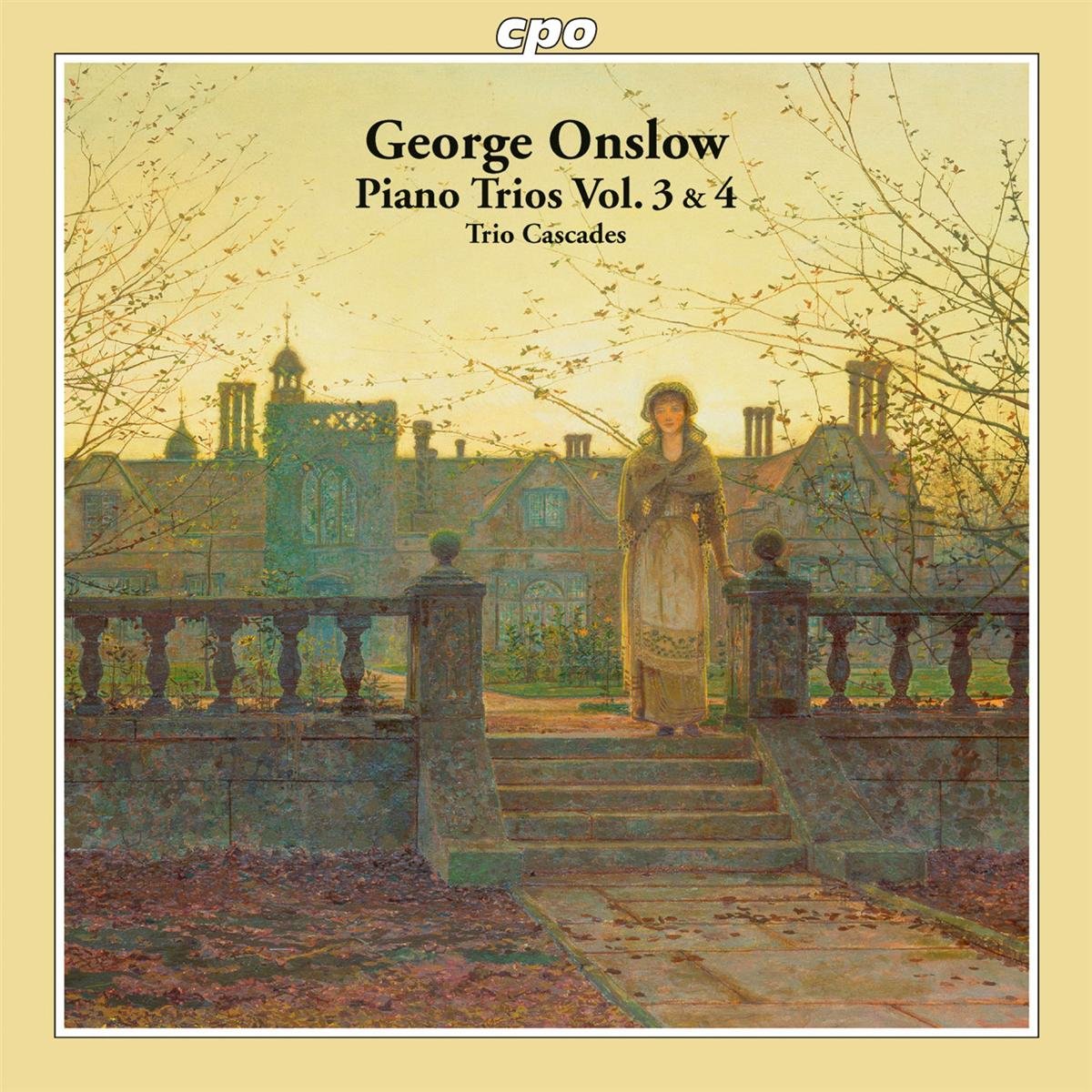 Onslow Piano, Vol. 3 et 4. Trio Cascades 0761203723225