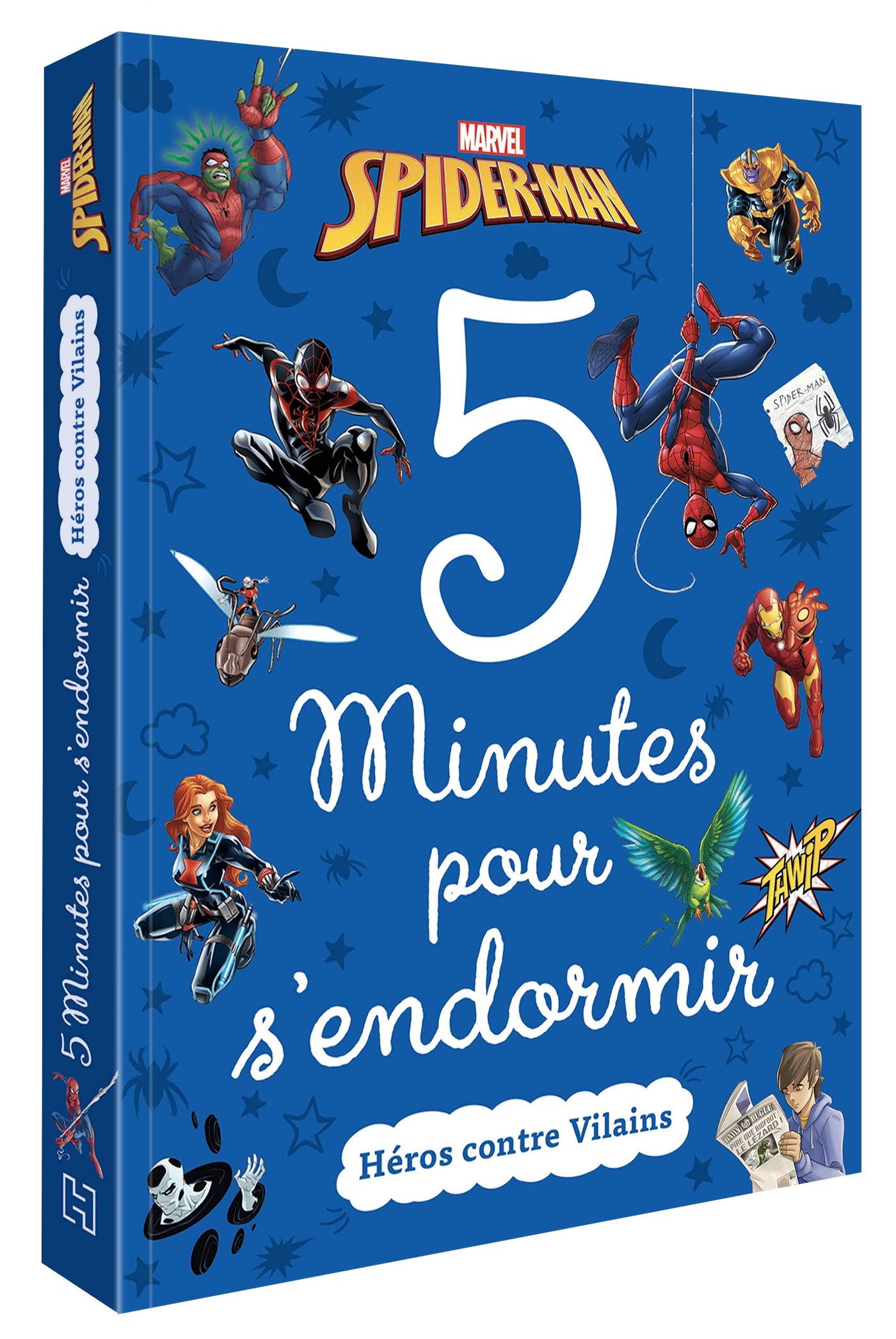 SPIDER-MAN - 5 Minutes pour s'endormir - Héros contre Vilains - Marvel 9782017118626