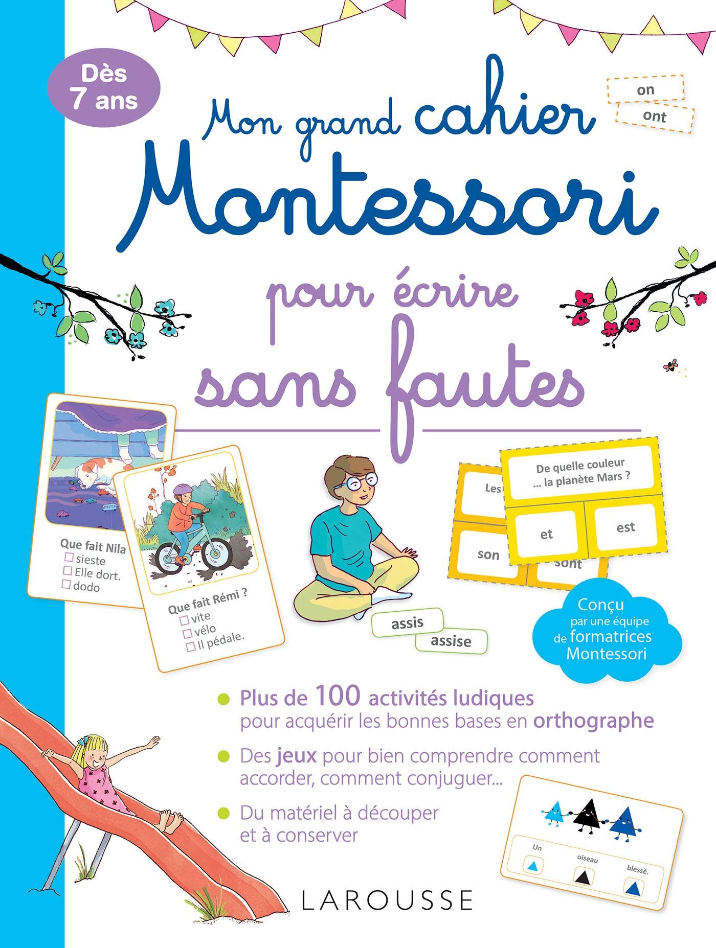 Mon grand cahier Montessori pour écrire sans fautes 9782036002524