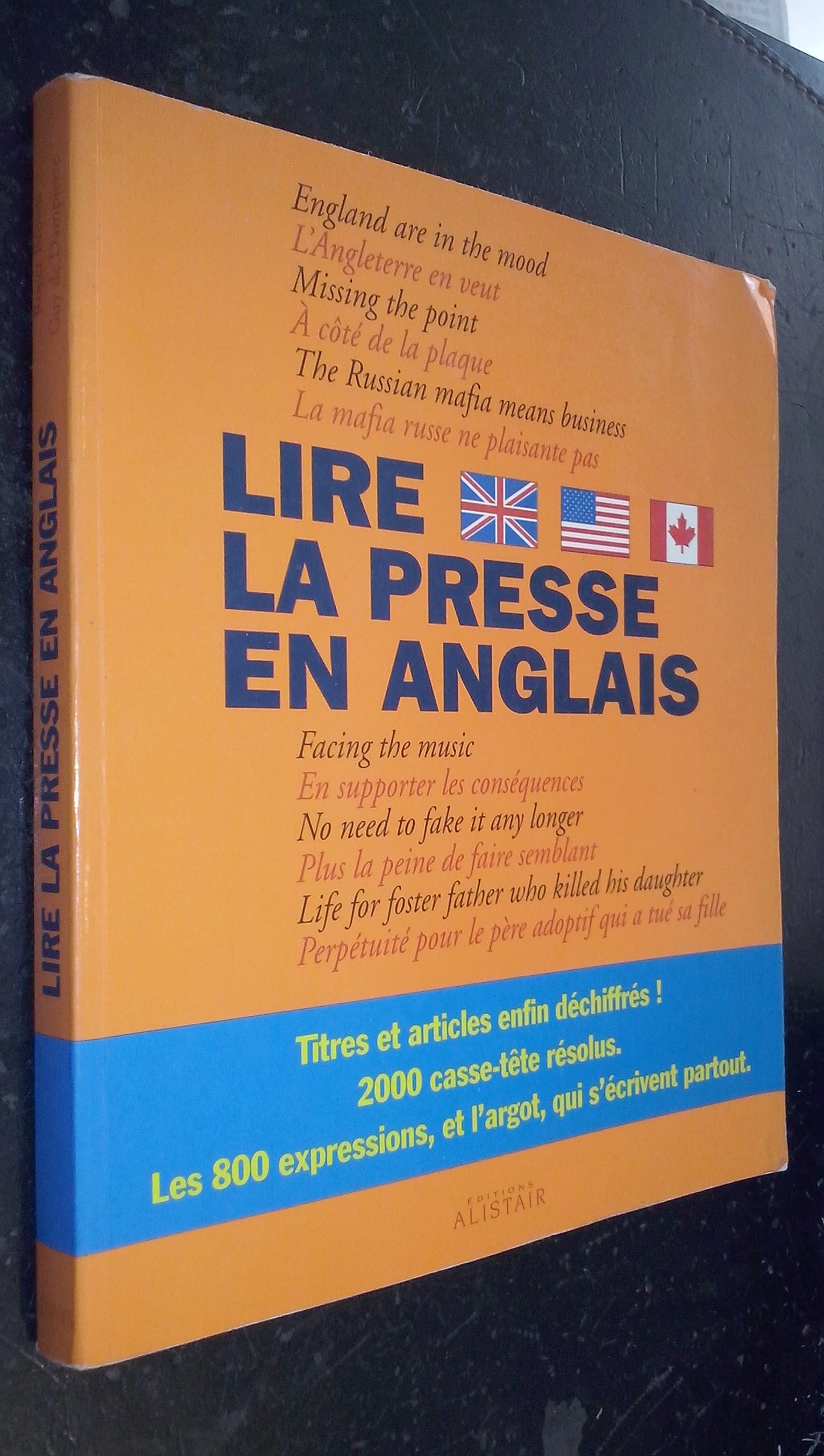 Lire la presse en anglais 9782910566098