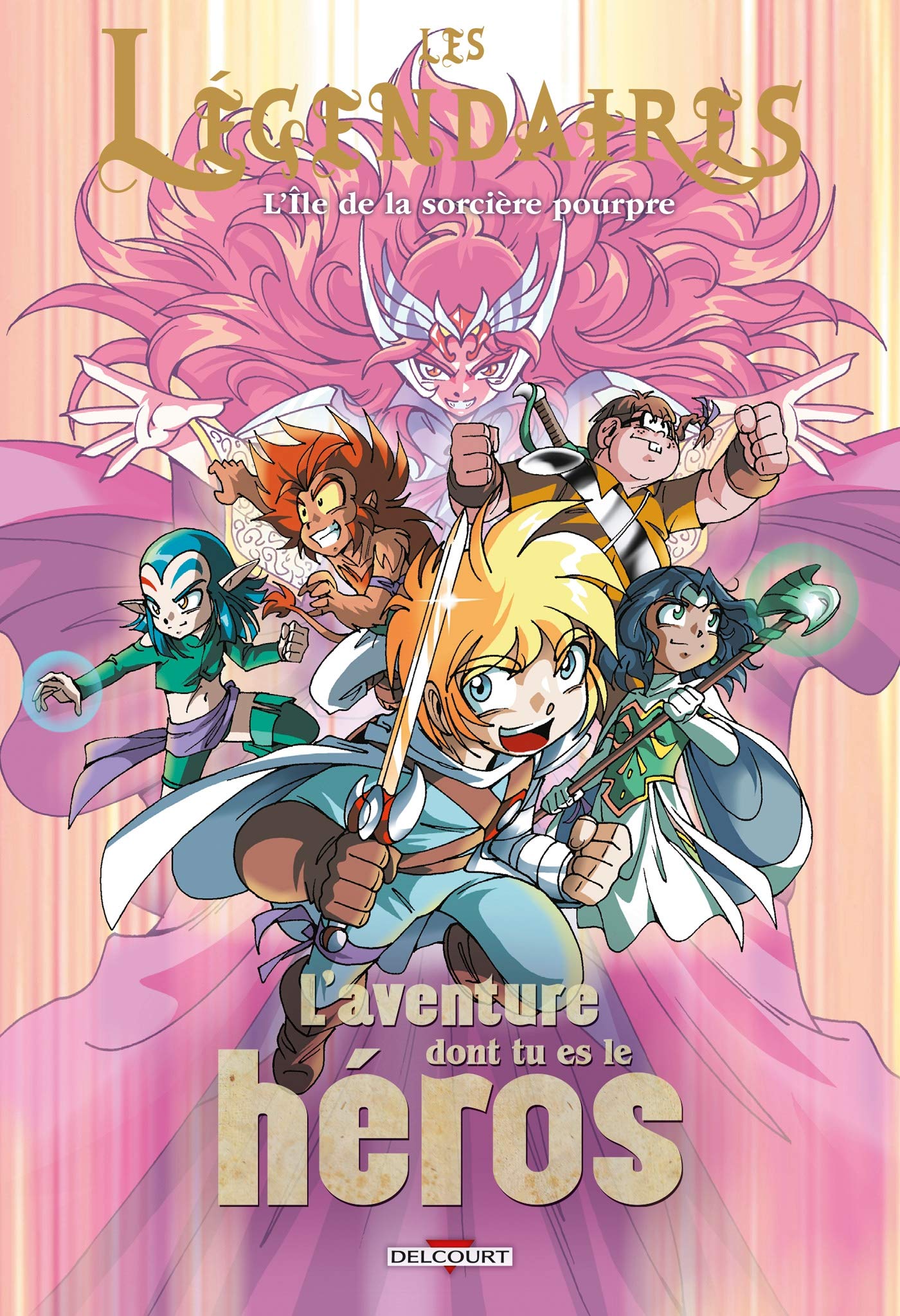 Les Légendaires - L'aventure dont tu es le héros T02: L'île de la sorcière pourpre 9782413019954