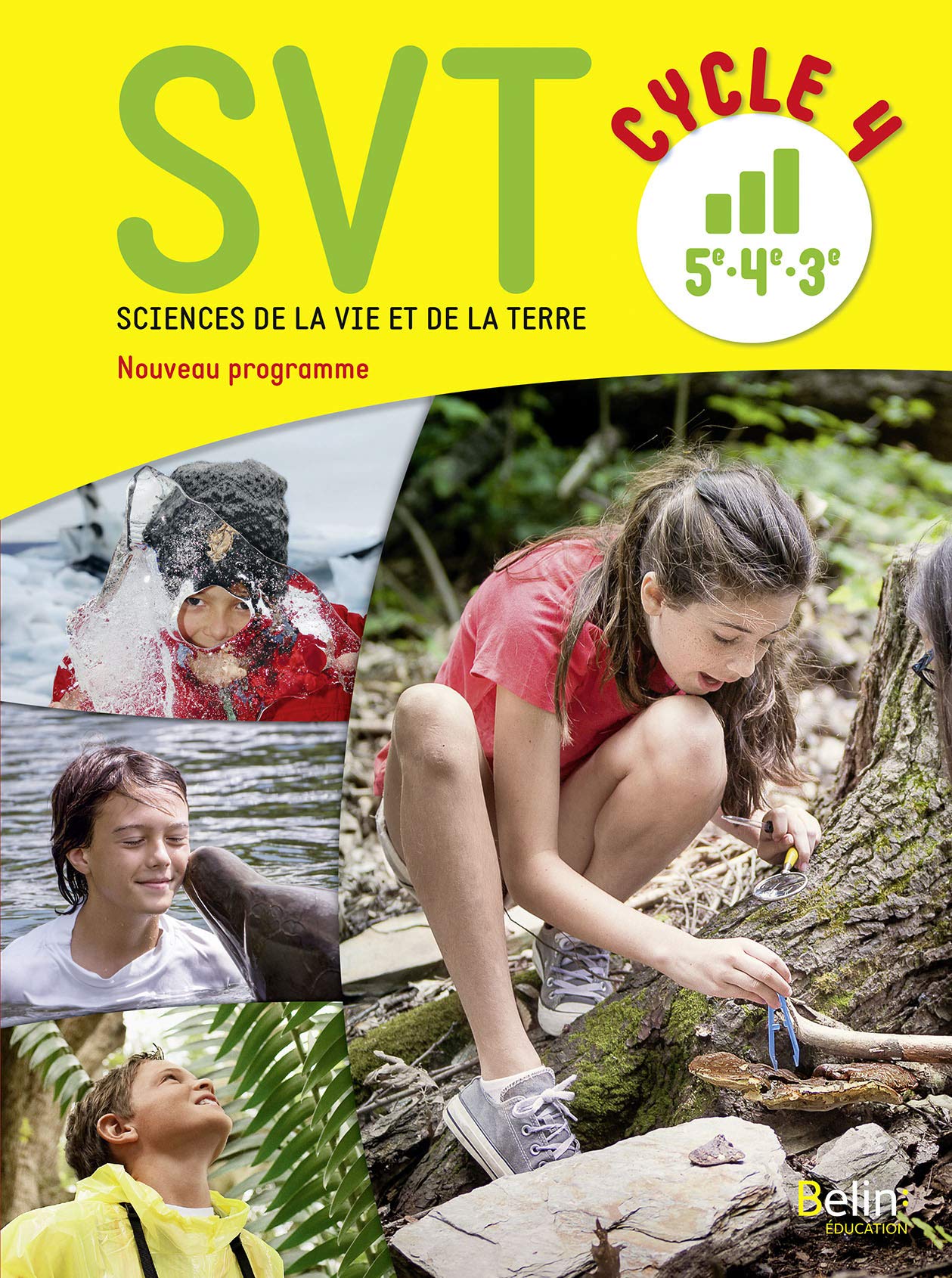 SVT cycle 4 (5e, 4e, 3e) : Livre élève - Nouveau programme 2016 9782701197494