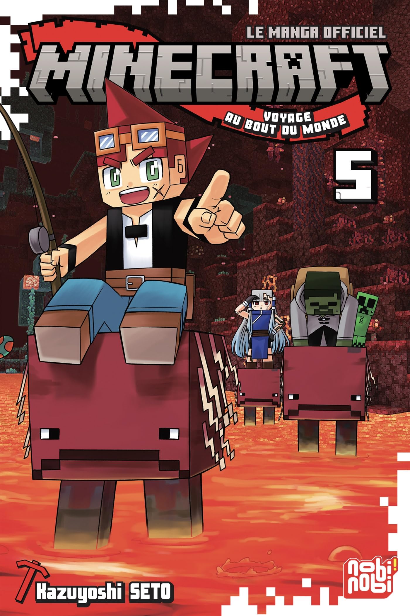 Minecraft, le manga officiel - Voyage au bout du monde T05 9782384963669