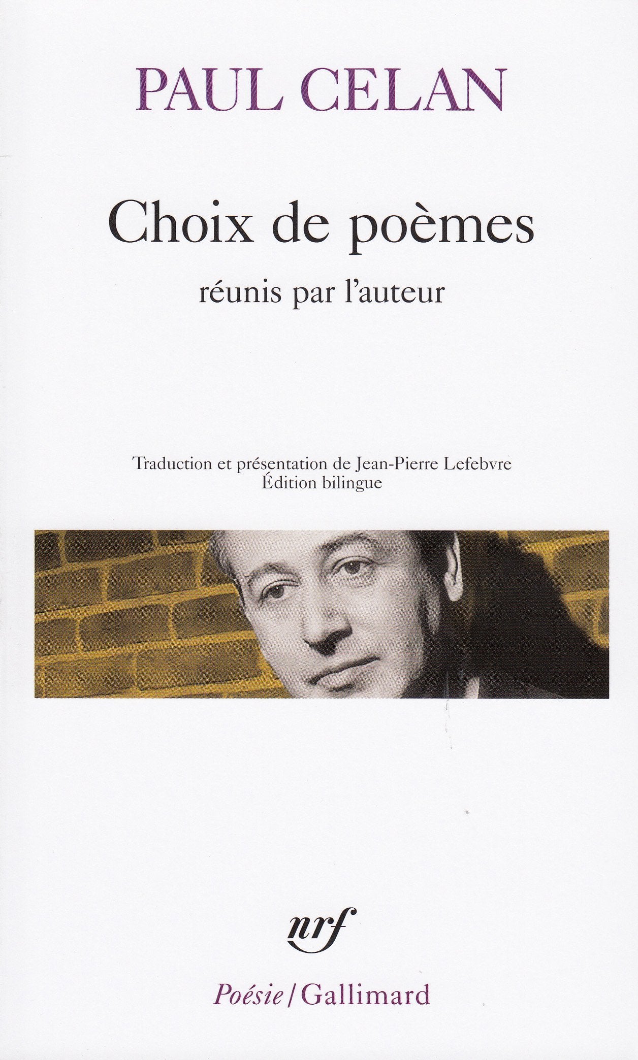 Choix de poèmes 9782070403110
