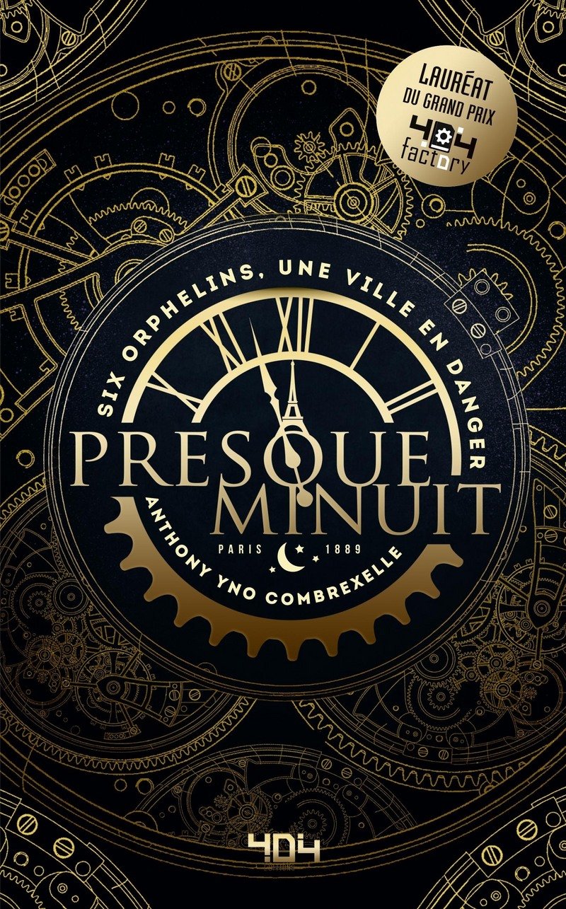Presque Minuit - Roman young adult steampunk - Dès 13 ans: Lauréat du grand prix 404 factory 9791032401644