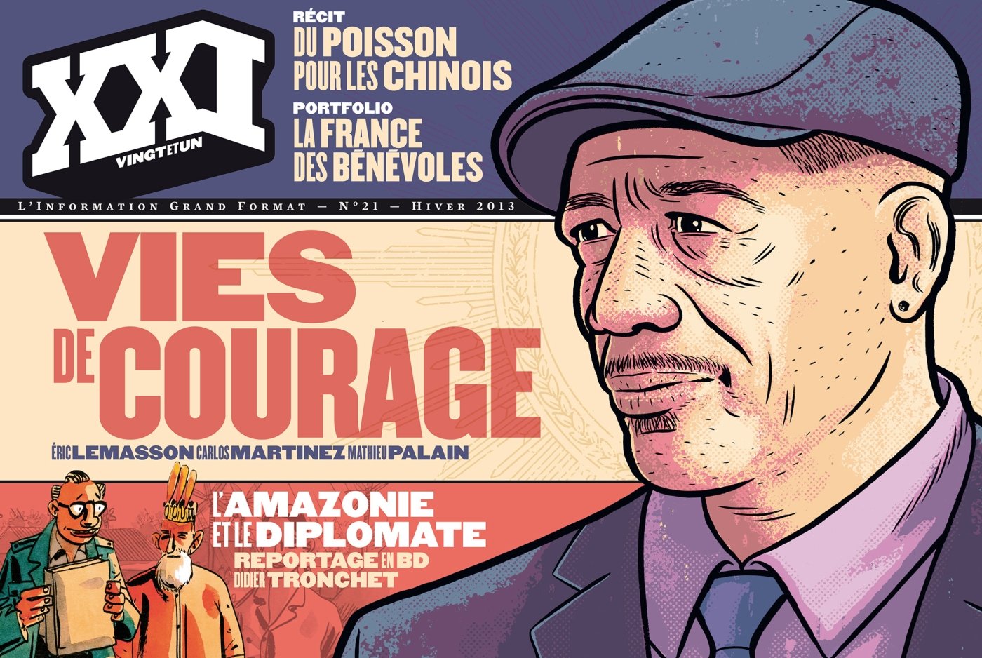 REVUE XXI N 21 VIES DE COURAGE 9782356380579