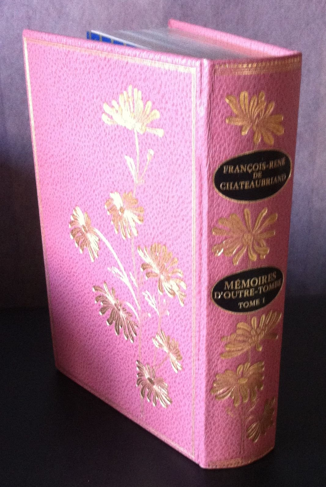 Mémoires d'Outre-Tombe Tome 1 par François-René de Chateaubriand chez Jean de Bonnot