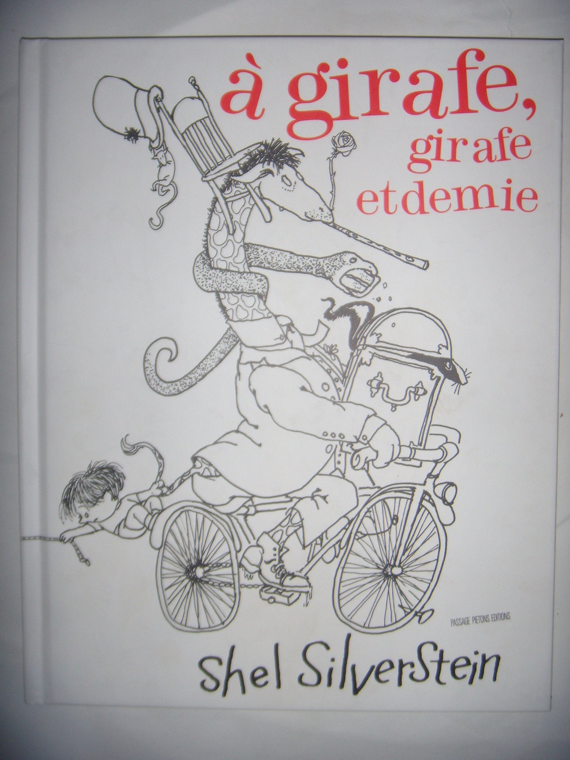 A girafe, girafe et demie: Edition bilingue français-anglais 9782913413467