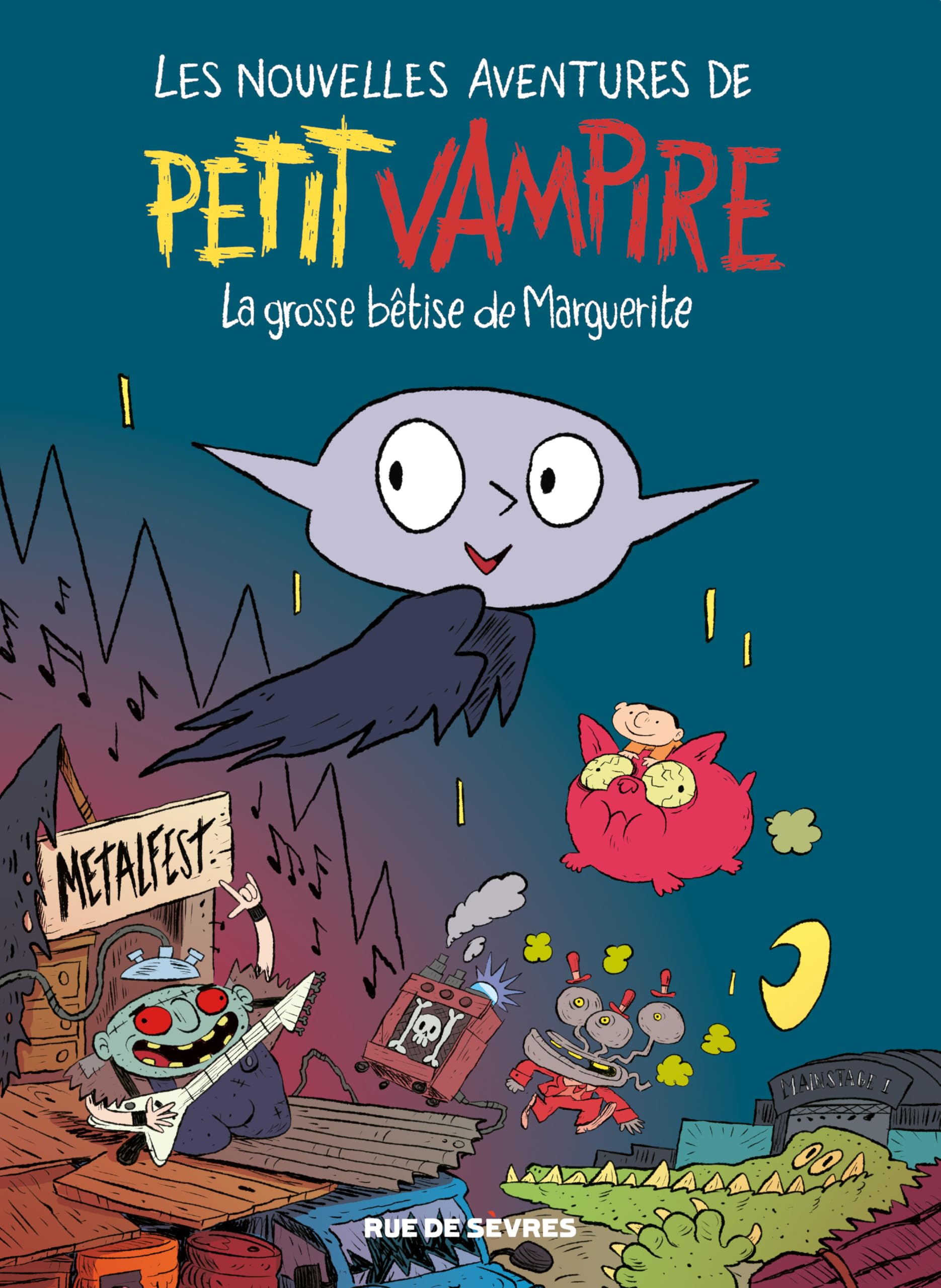 Les Nouvelles aventures de Petit Vampire T1 - La grosse bêtise de Marguerite 9782810206964