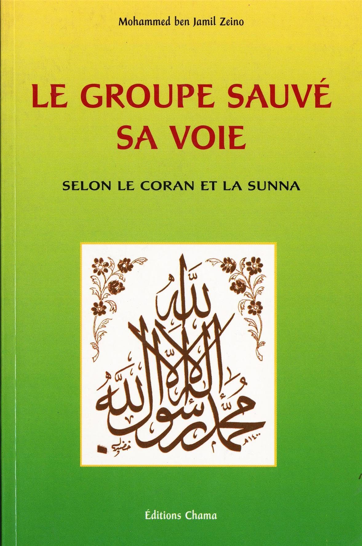 Le groupe sauvé - sa voie 9782911807107