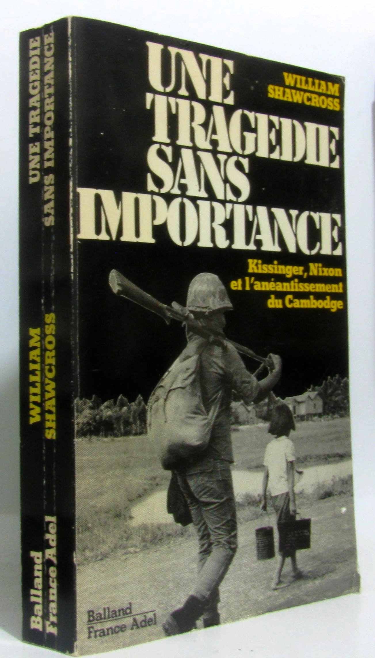 Une Tragédie sans importance 9782715802186