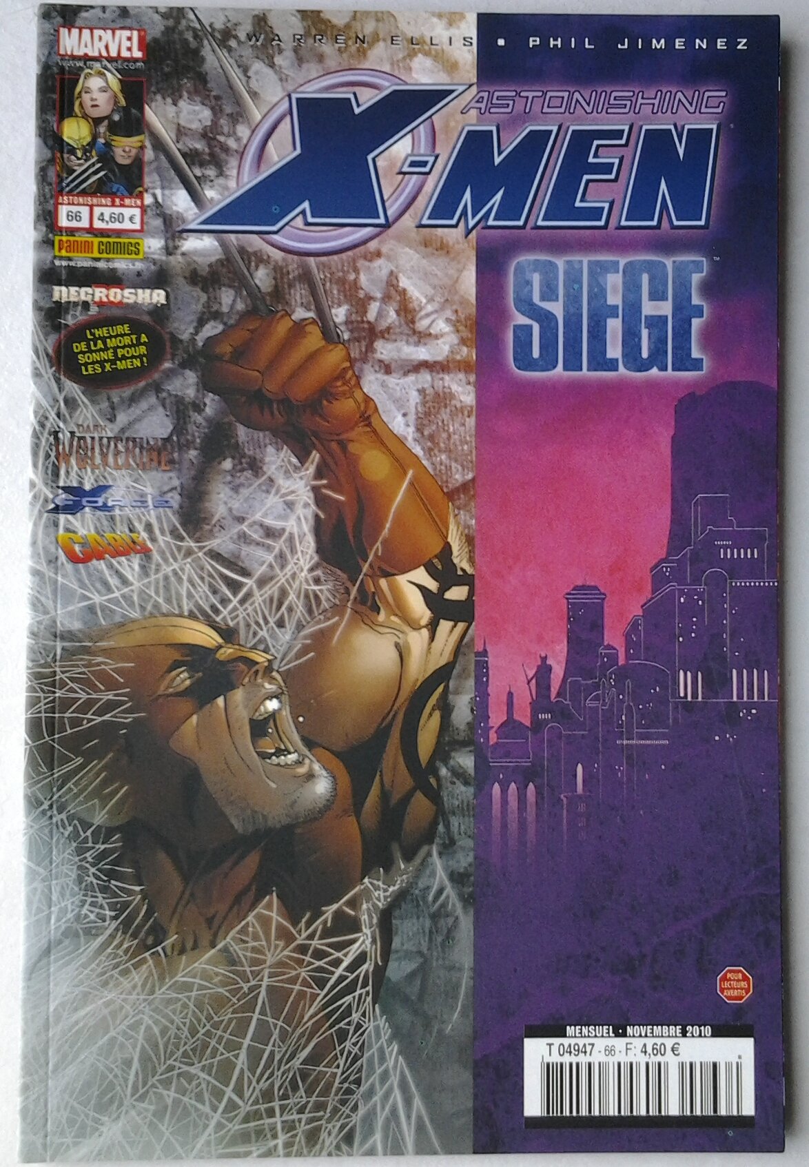 Astonishing x-men 66 9782809417562