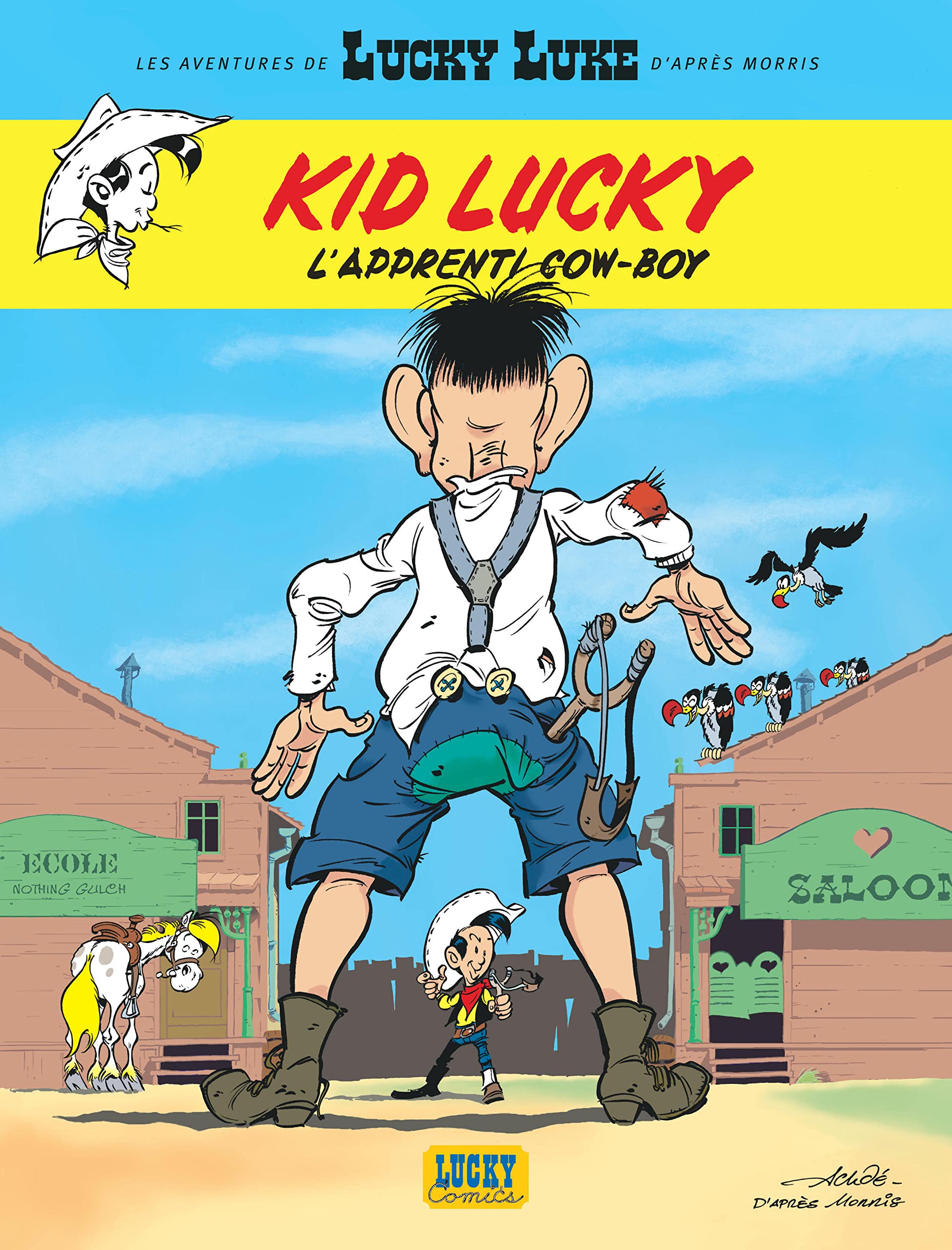 Les Aventures de Kid Lucky d'après Morris - Kid Lucky, L'Apprenti Cow-boy 9782884713177