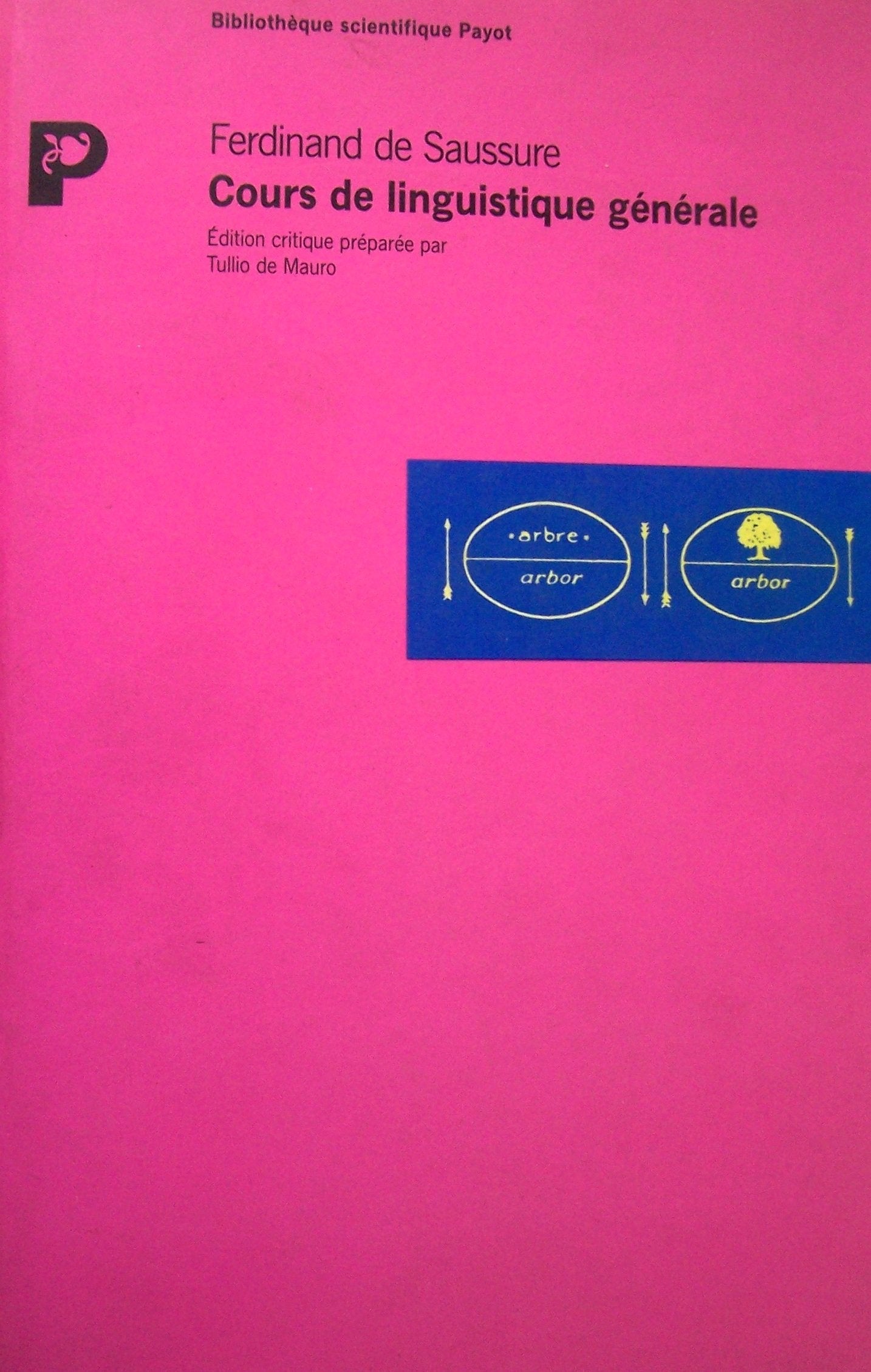 Cours de linguistique générale 9782228915618