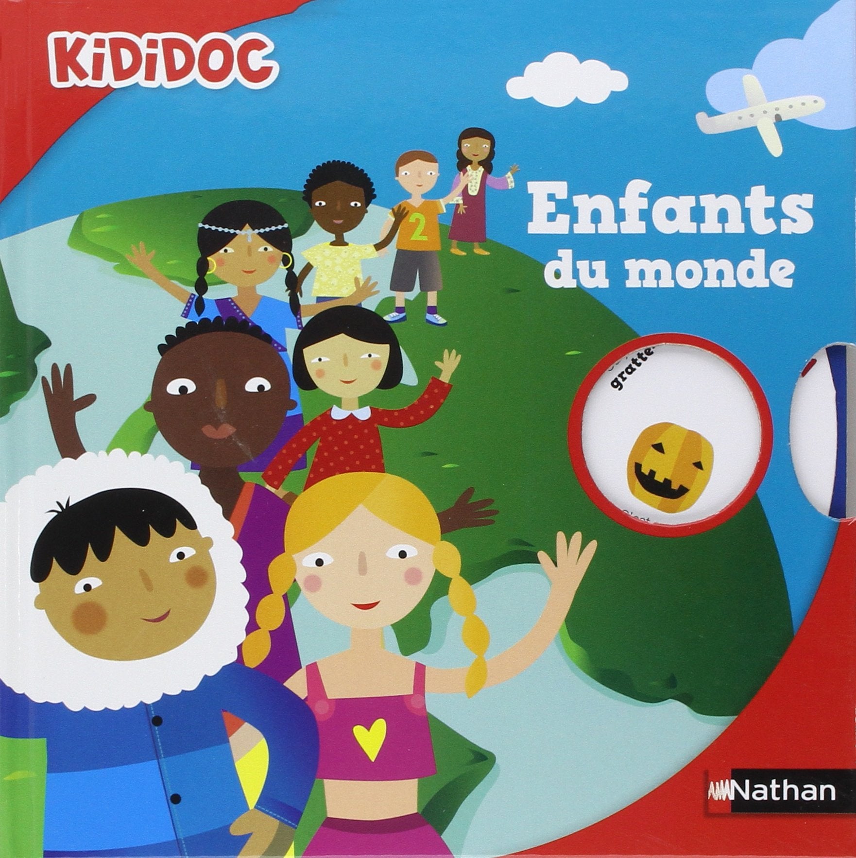 Enfants du monde - Livre animé Kididoc - Dès 5 ans 9782092549414