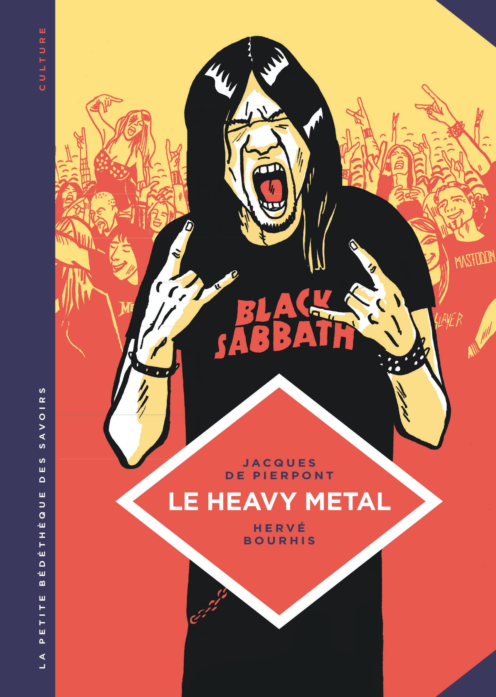 La petite Bédéthèque des Savoirs - Tome 4 - Le Heavy metal. de Black Sabbath au Hellfest. 9782803636402