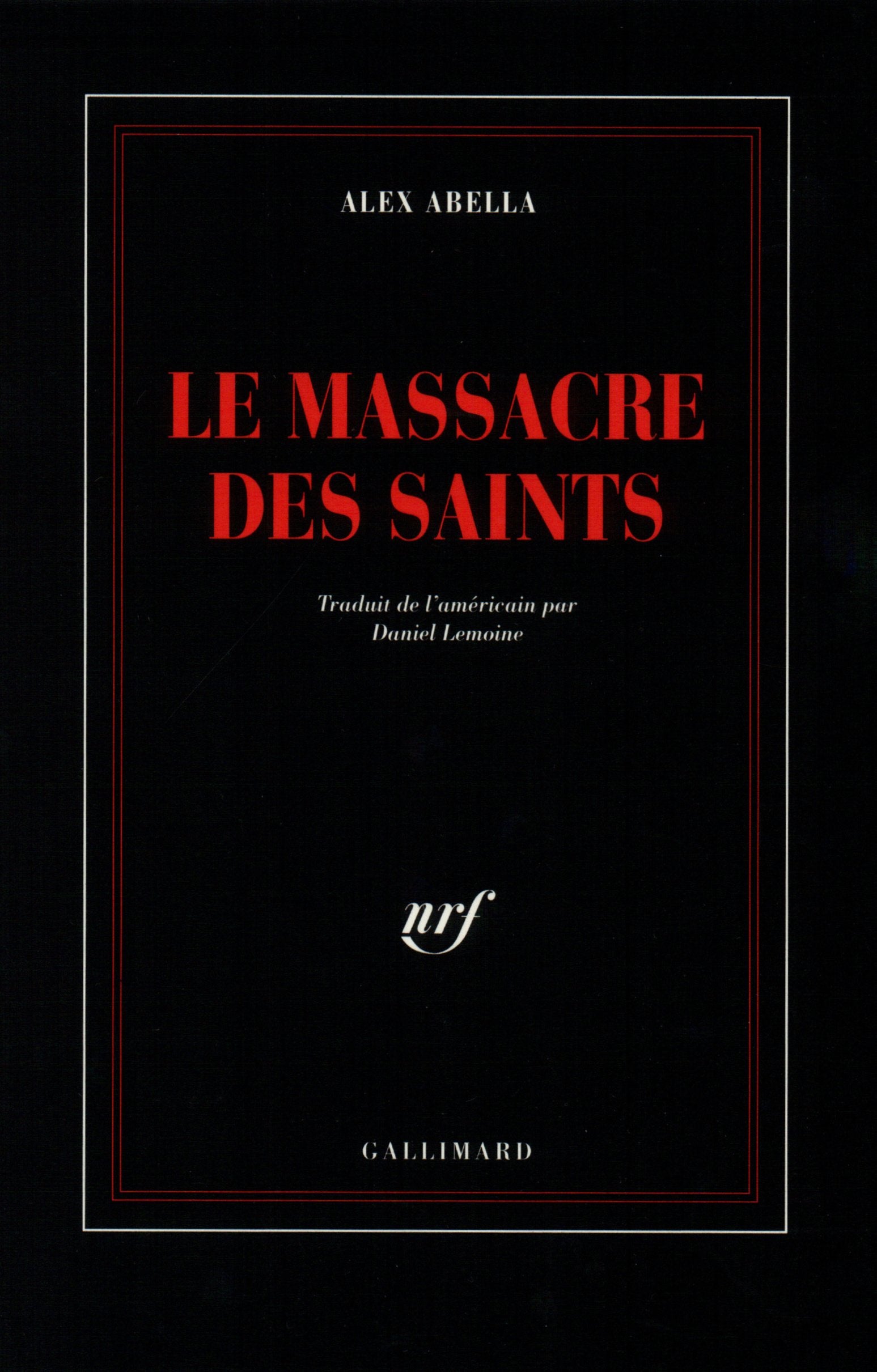 Le Massacre des Saints 9782070726547