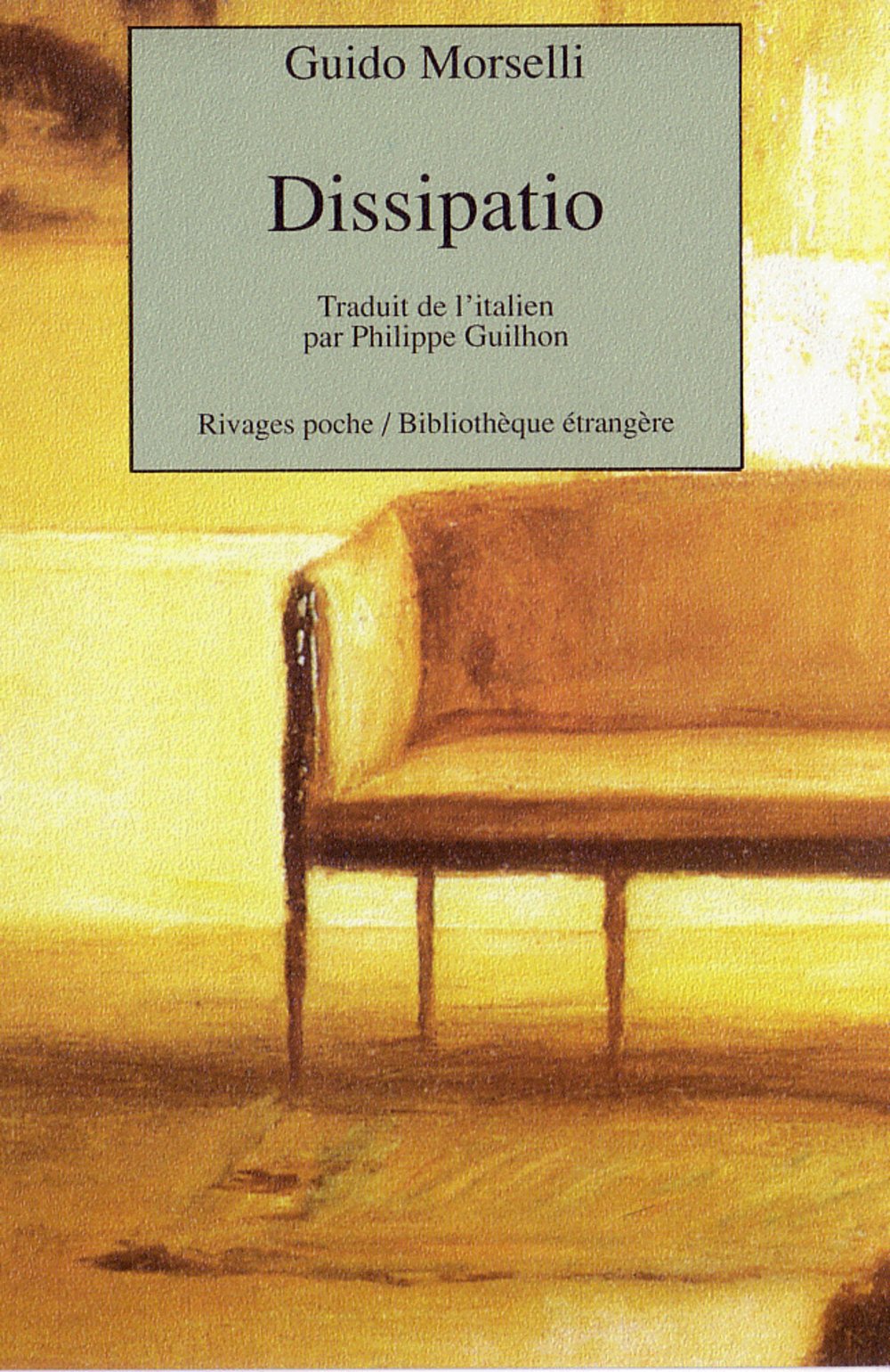 Dissipatio 9782869309906